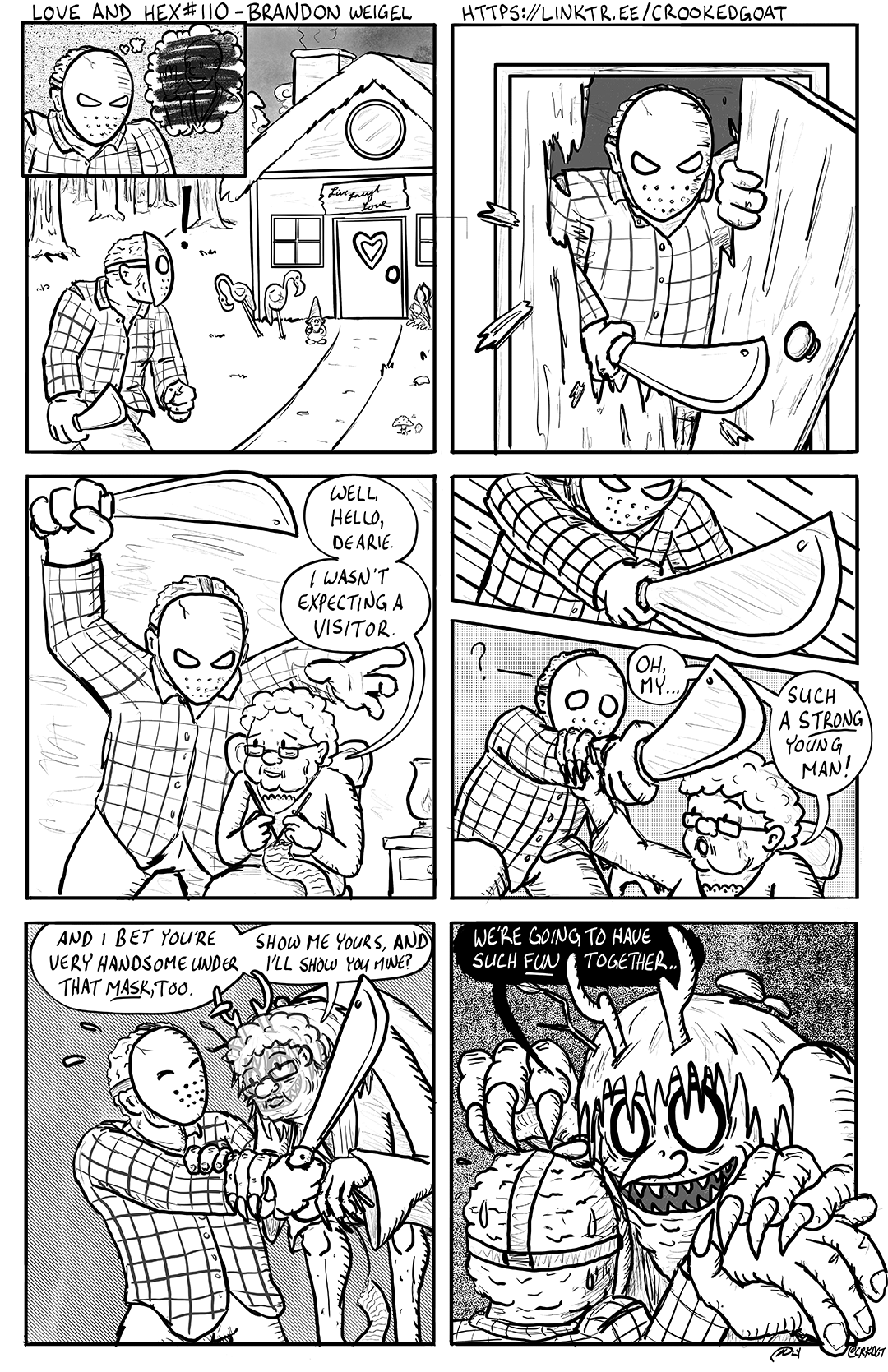 Epic showdown: Jason takes on a green hag
