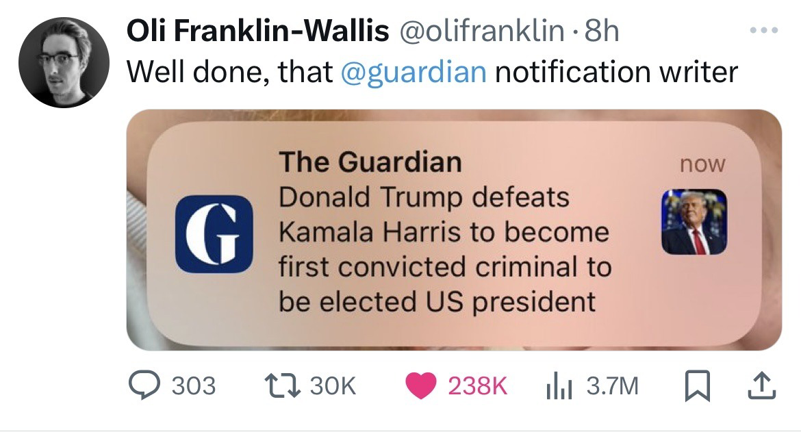 That's how you do it! No one in American media dares to speak like that.