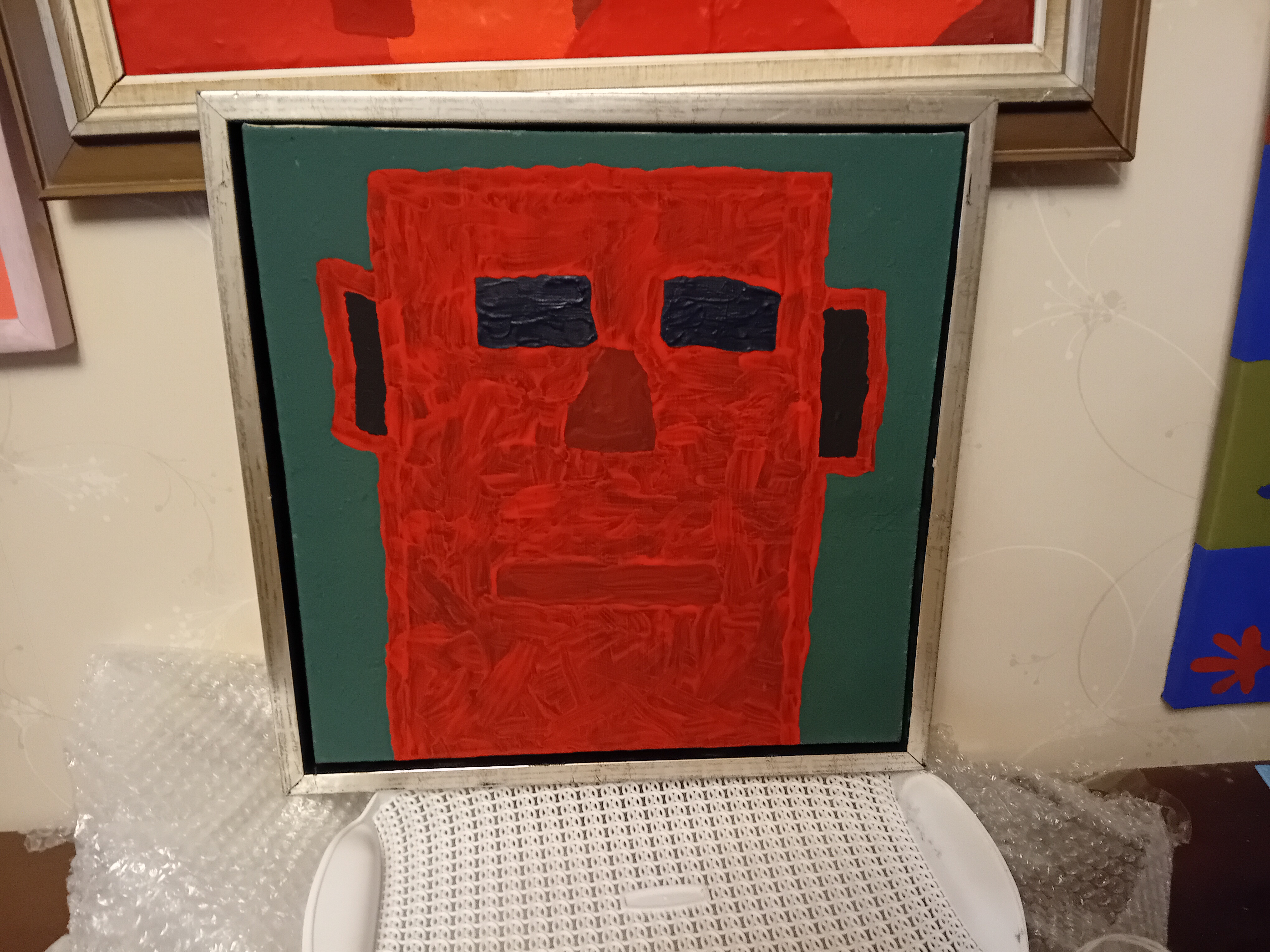 Check out my 40x40 cm painting!