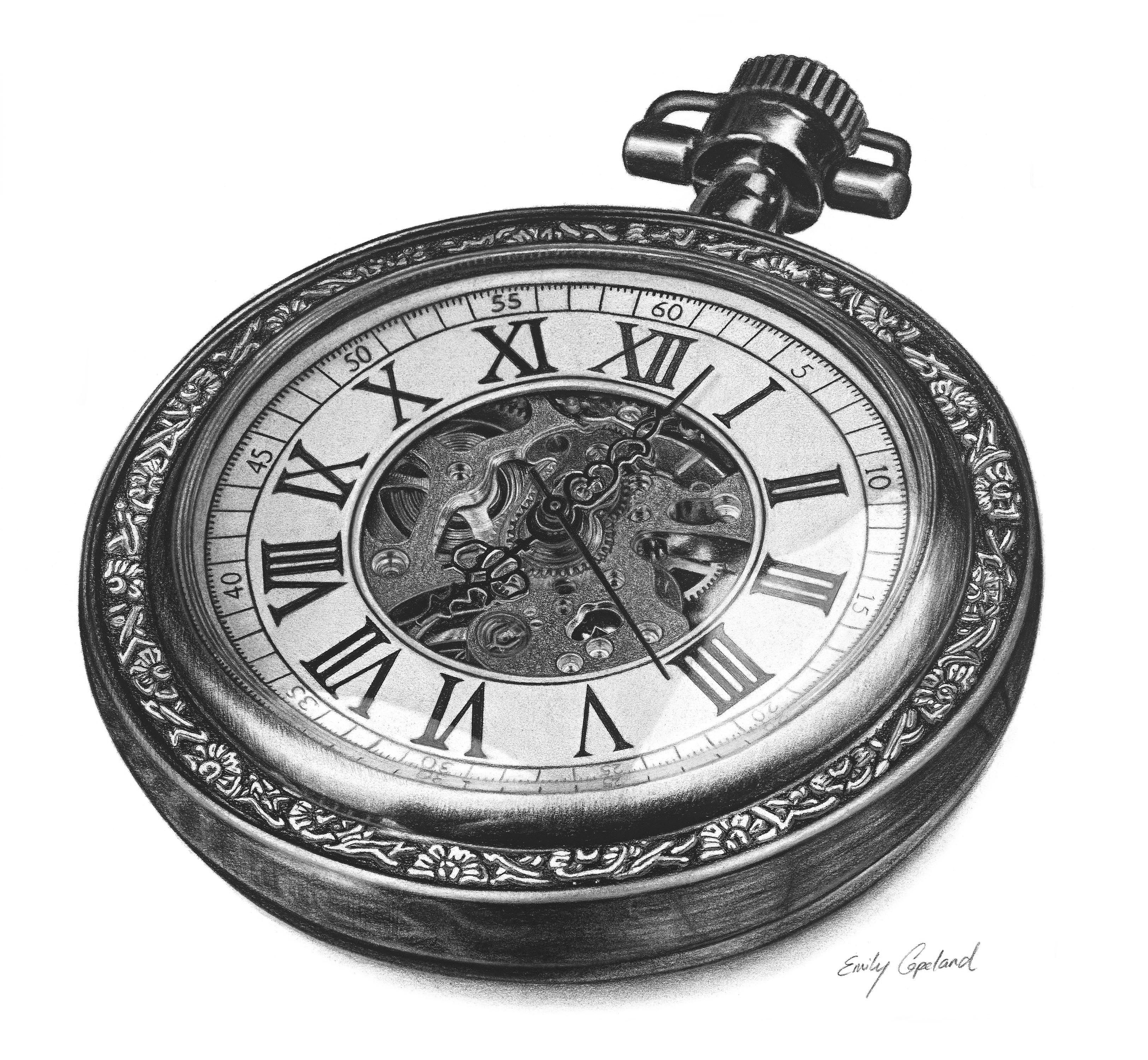 I created this pocket watch and donated it to help human trafficking victims at a charity auction