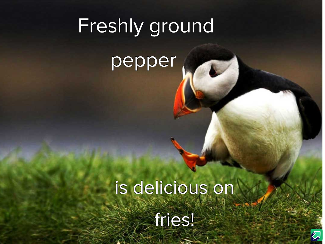 Why Freshly Ground Pepper Takes Fries to the Next Level
