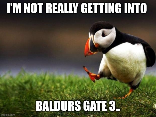 Feeling bored in Baldur's Gate 3.