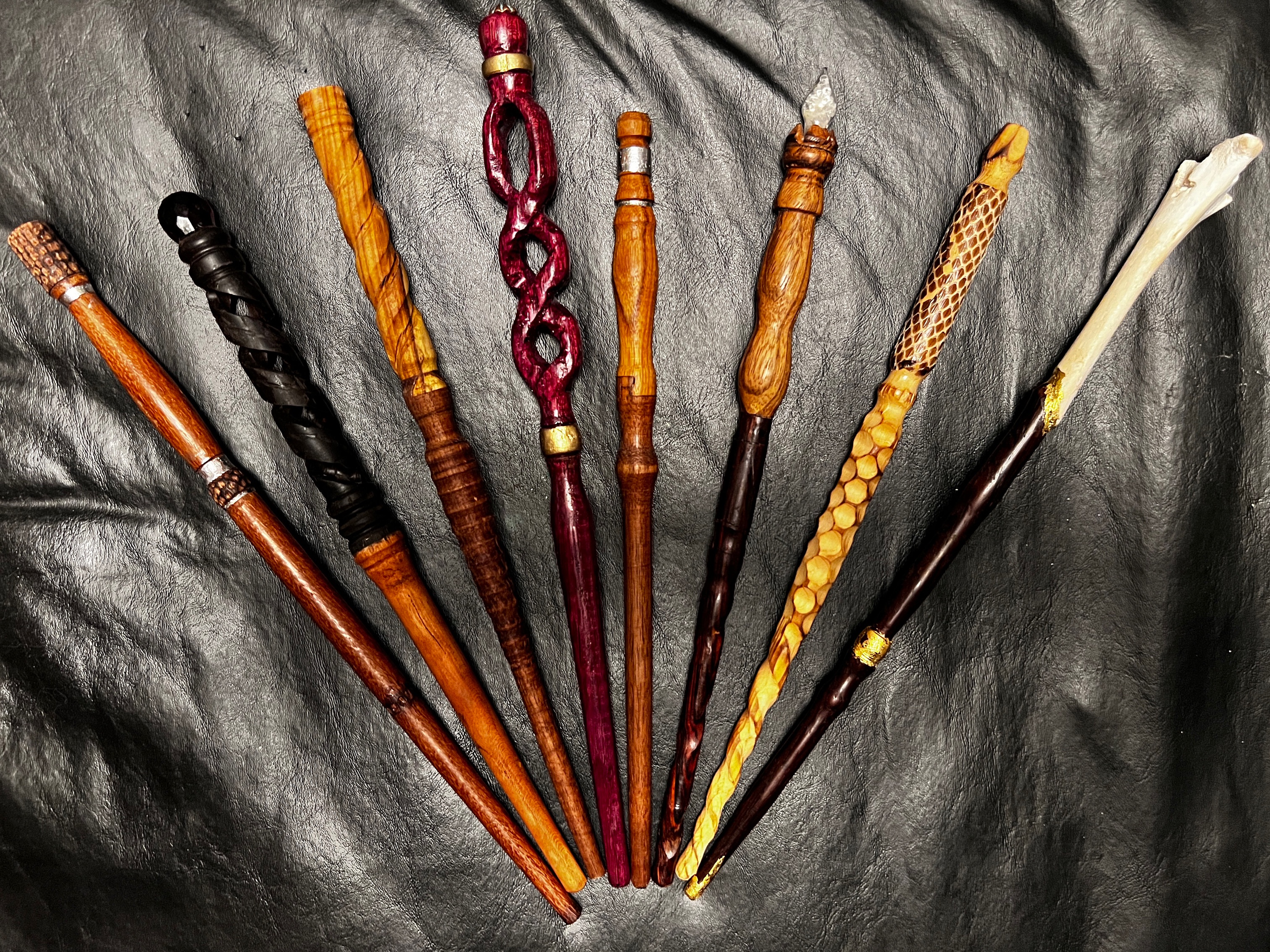 When you ask about my hobby, just know it's all about crafting magical wands – think Harry Potter, not the other kind!