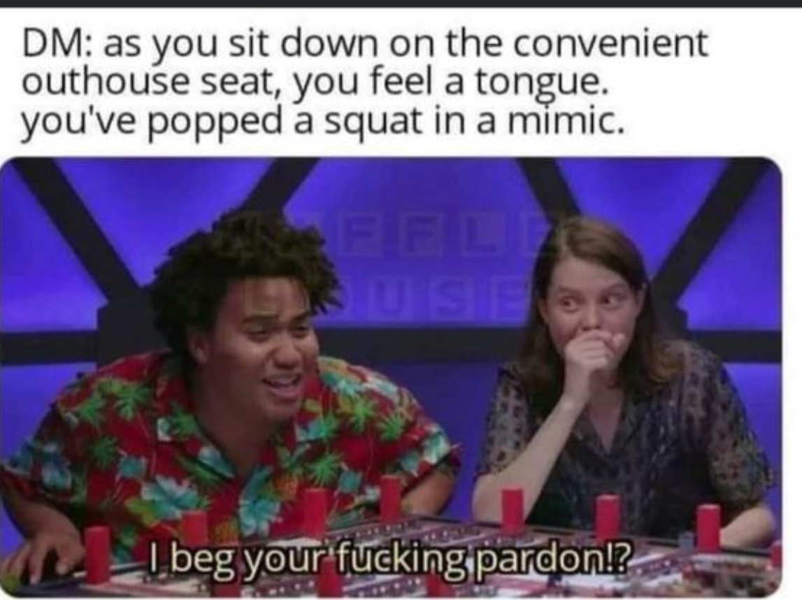 Check out this hilarious meme my DM sent me!