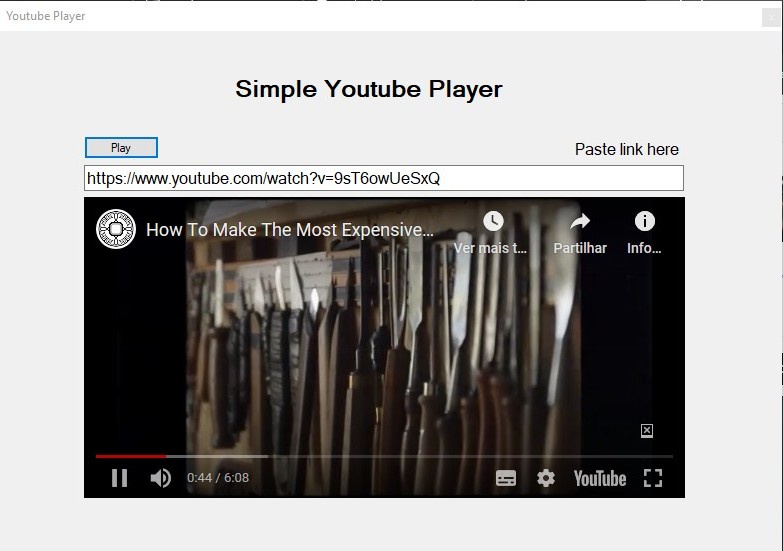 Creating a Simple YouTube Video Player with Winform C#