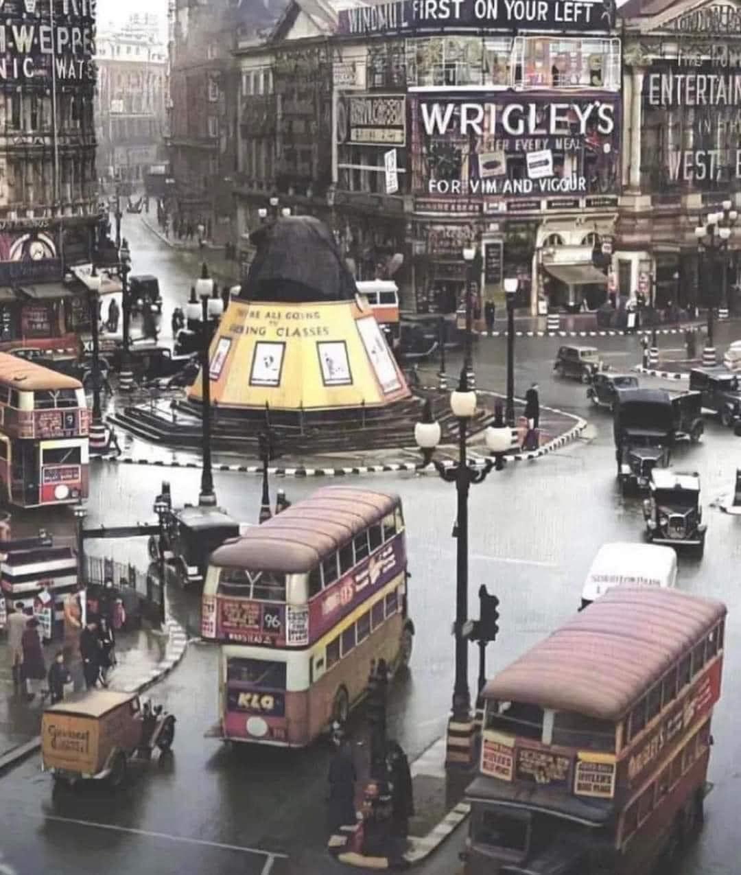 A Glimpse of London During the Turbulent Year of 1941
