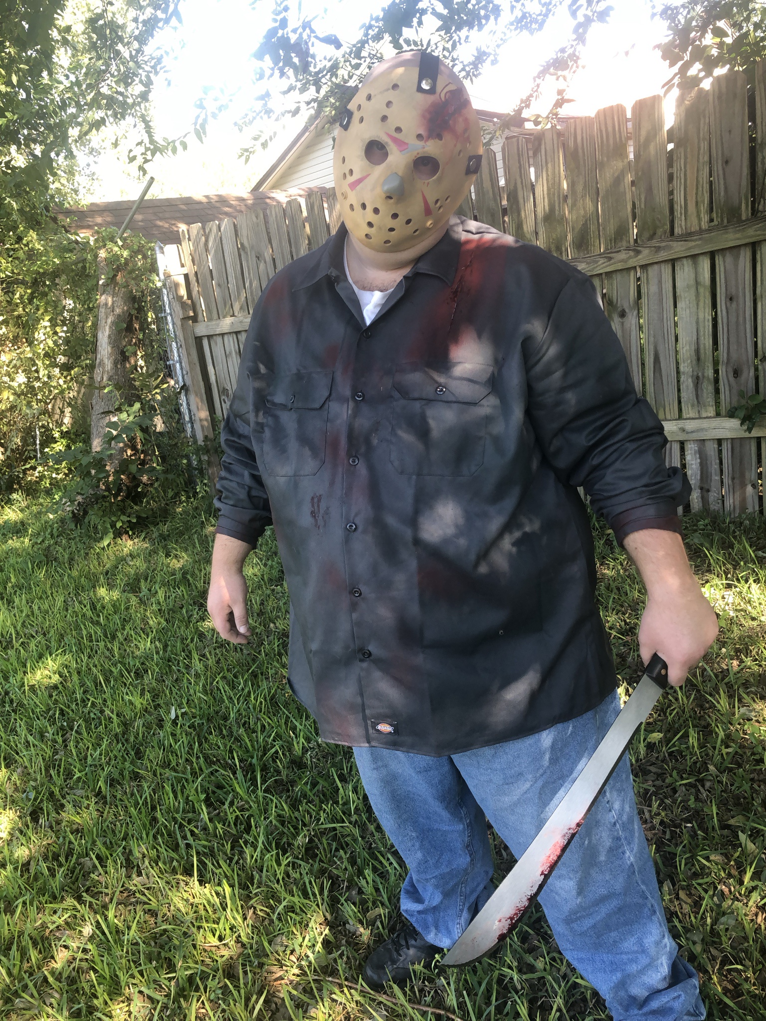 Channeling My Inner Jason This Halloween