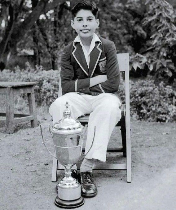 12-Year-Old Freddie Mercury at St. Peter's Boys School, Panchgani, India, 1958