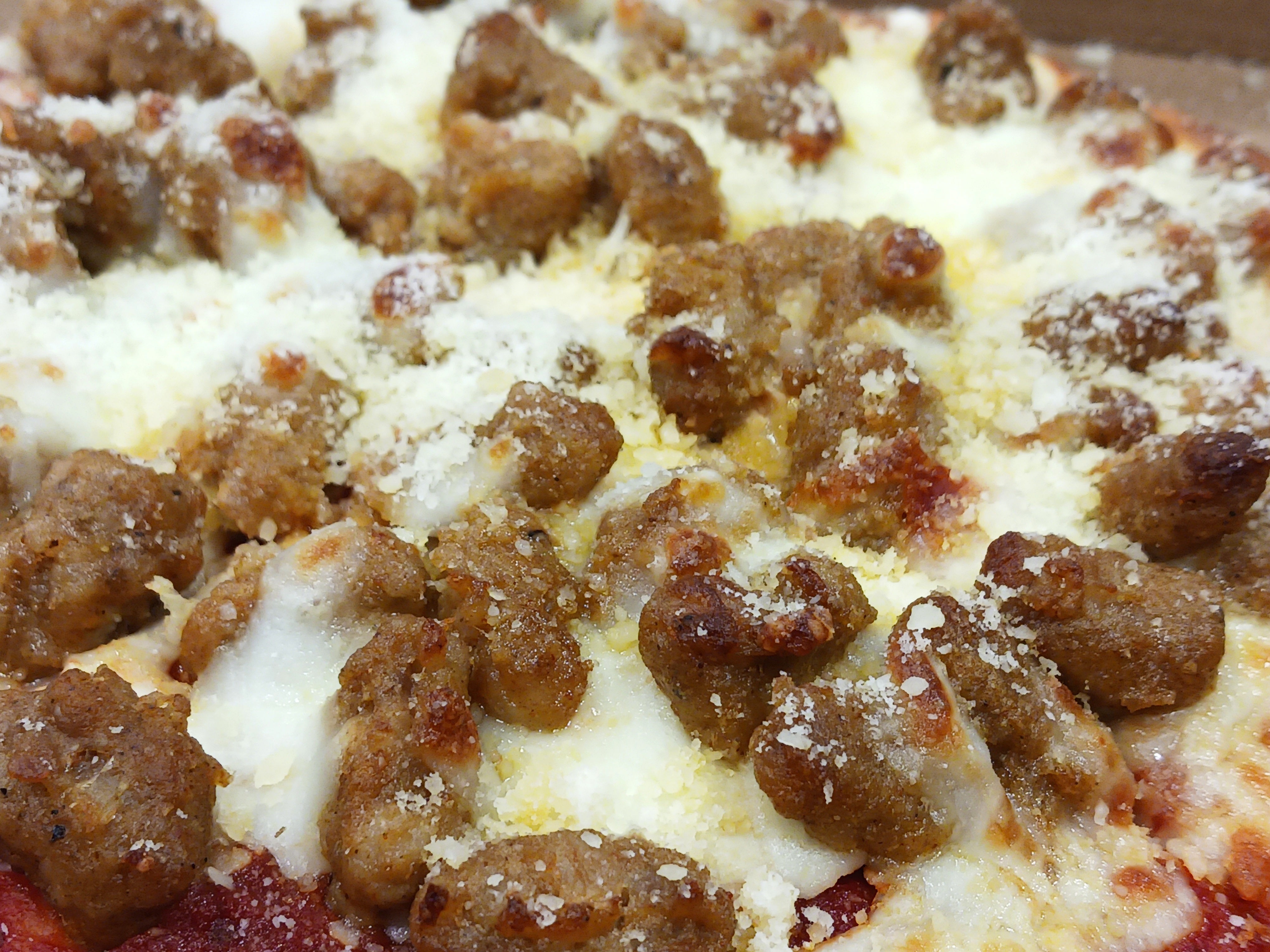 Indulging in a personal-sized pizza just for me.