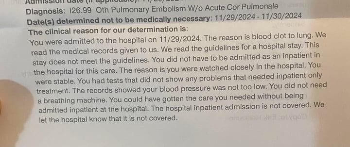 When Your Health Insurance Says No