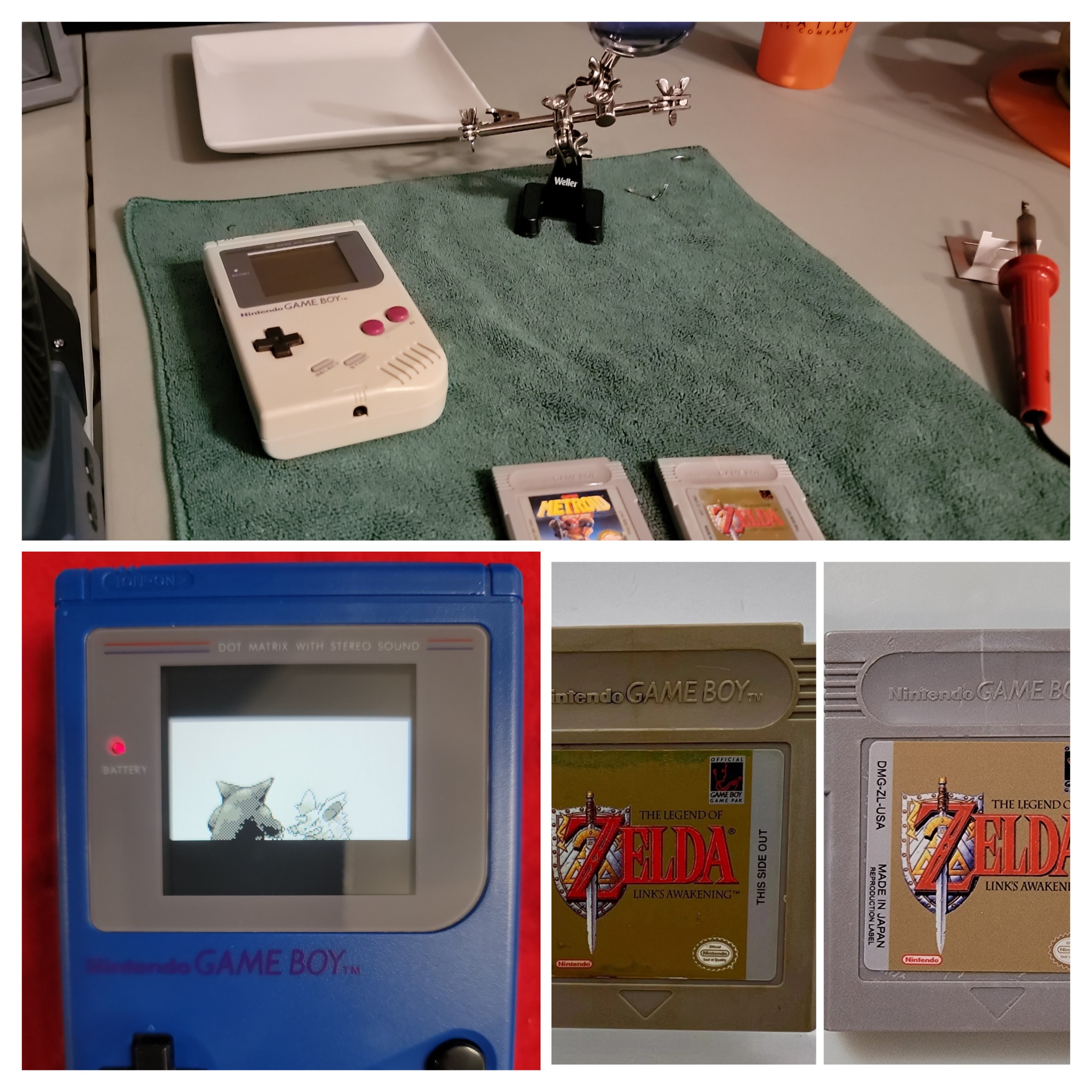 Reviving Nostalgia: My Joyful Journey Restoring Gameboy Consoles