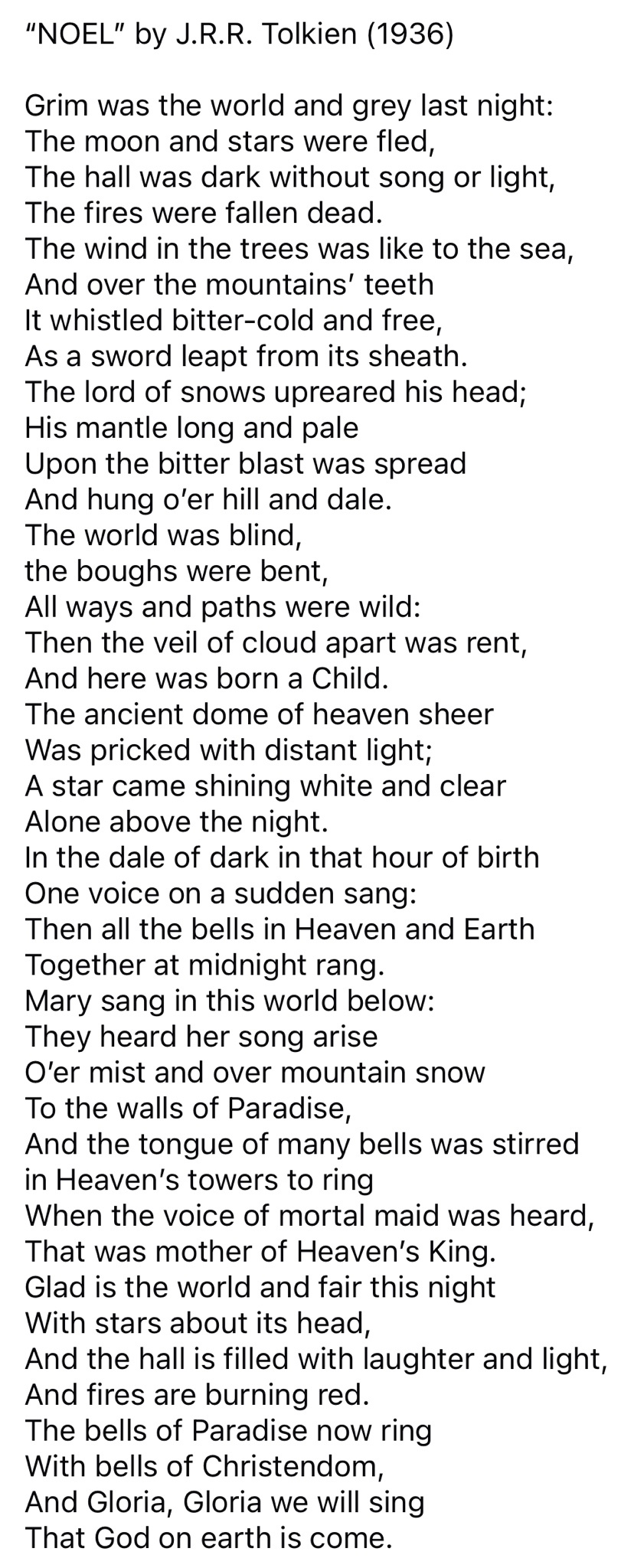 A Magical Christmas in Middle-earth