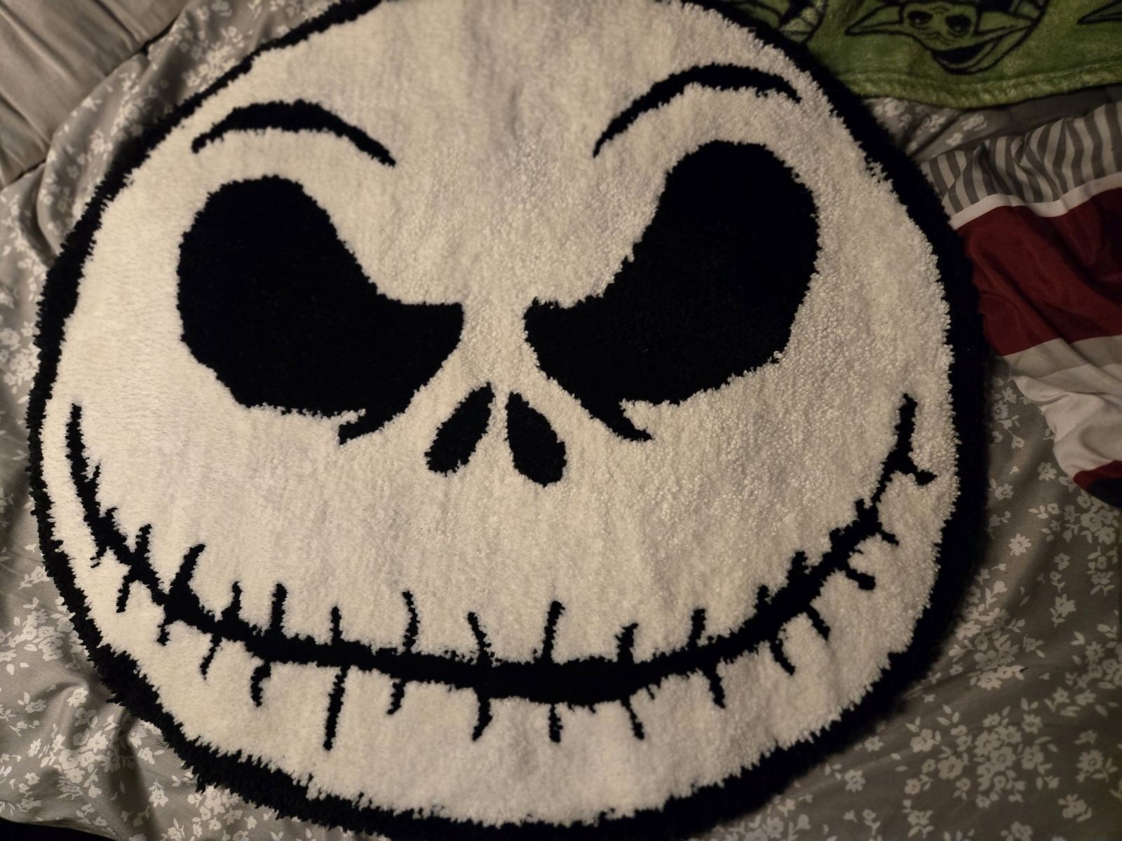 The iconic Jack Skellington: King of Halloween Town