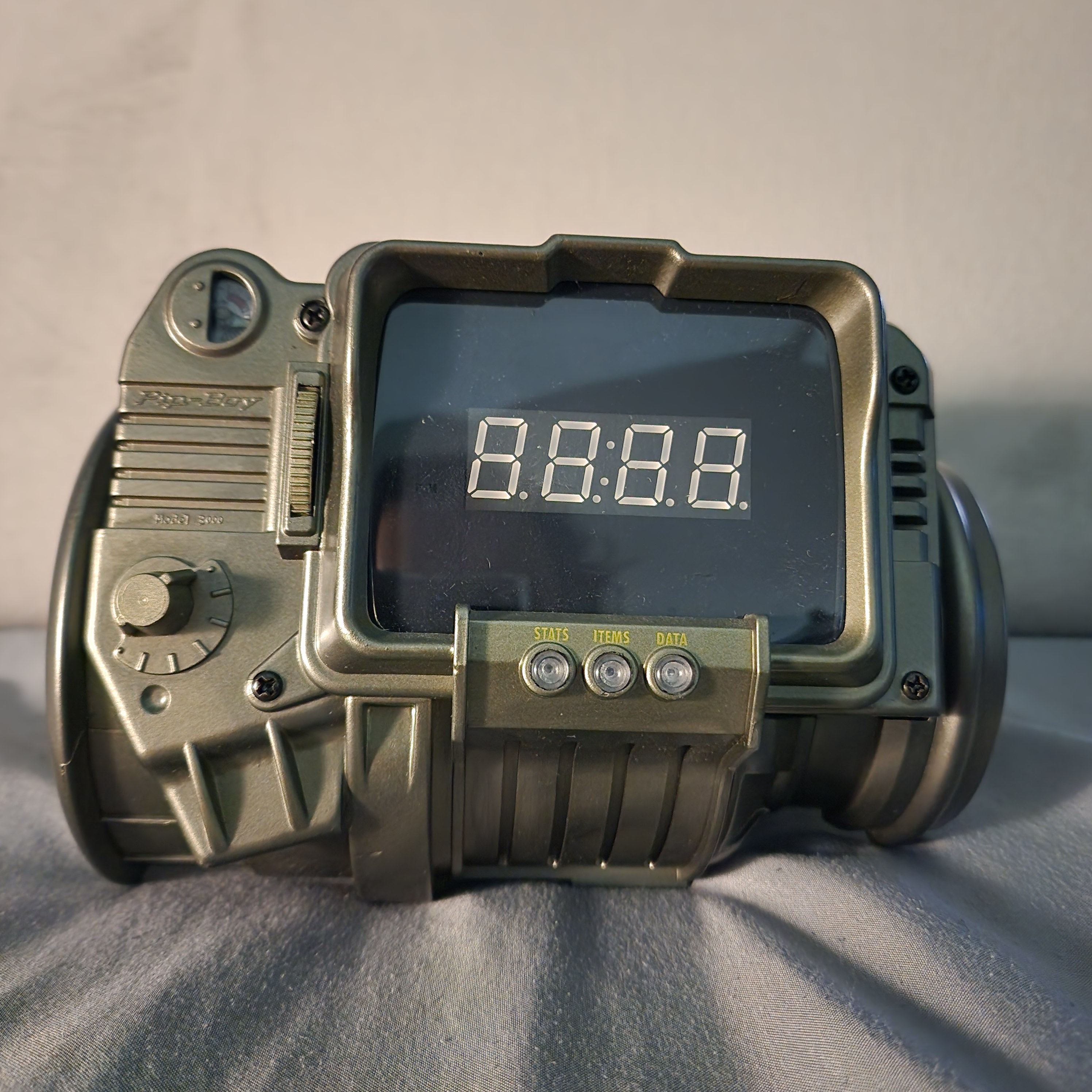 The Iconic Pip-Boy 3000 Clock from Fallout 3
