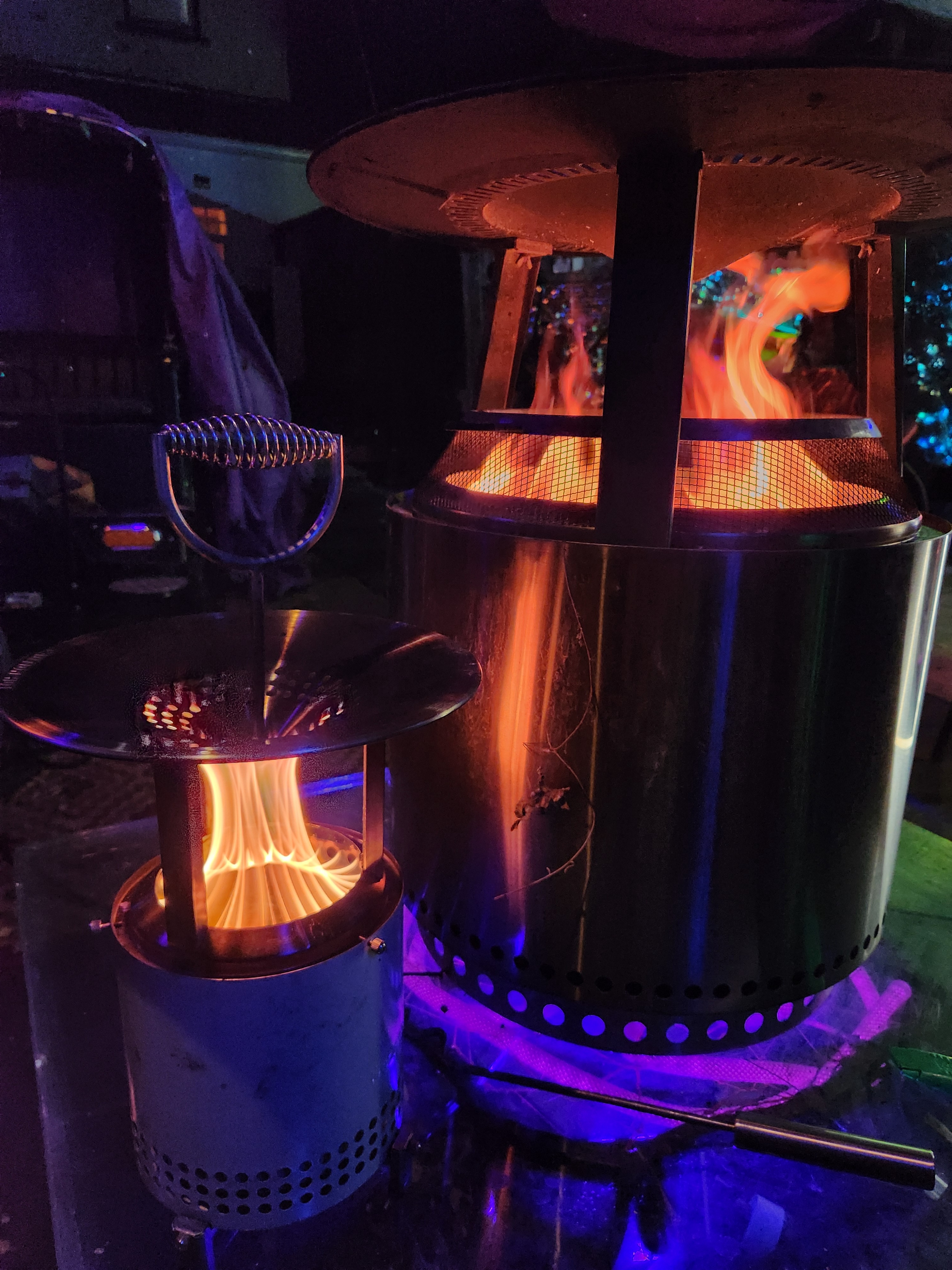 Check out this awesome setup! It's compact enough to spin the whole mesa-xl in circles while fully ignited.