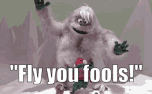 Meet Yukon Cornelius, the legendary white adventurer!