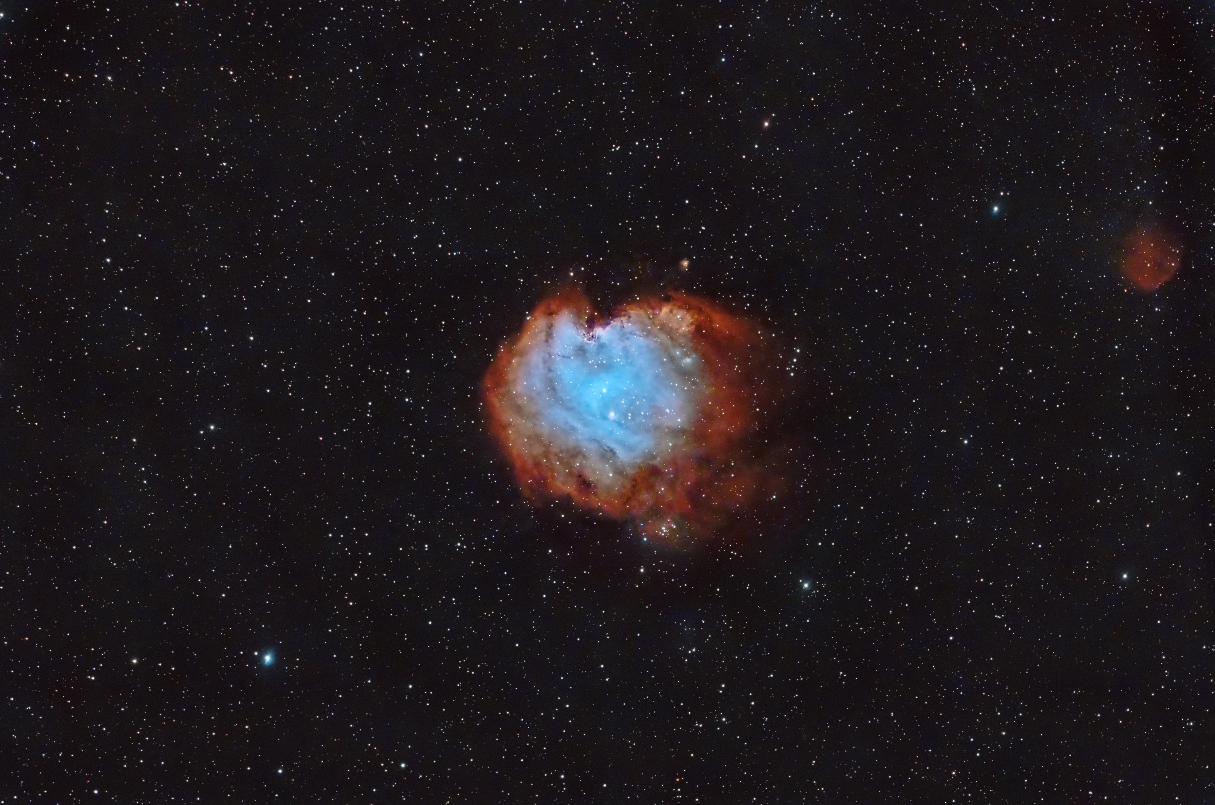 Stargazing Wonders: The Monkey Paw Nebula Captured from My Backyard Telescope