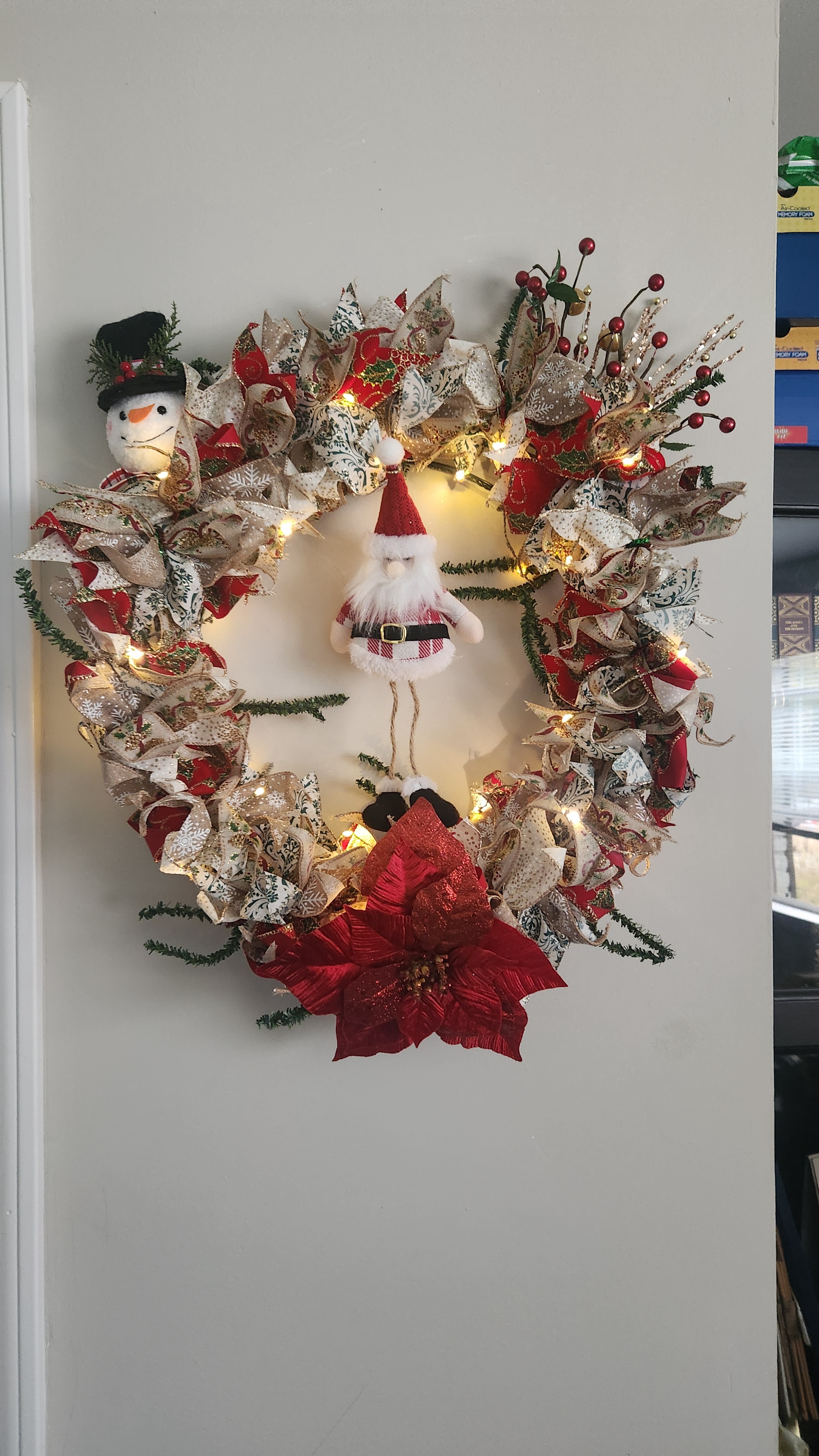 Getting Crafty for Christmas: Making My First Ribbon Wreath