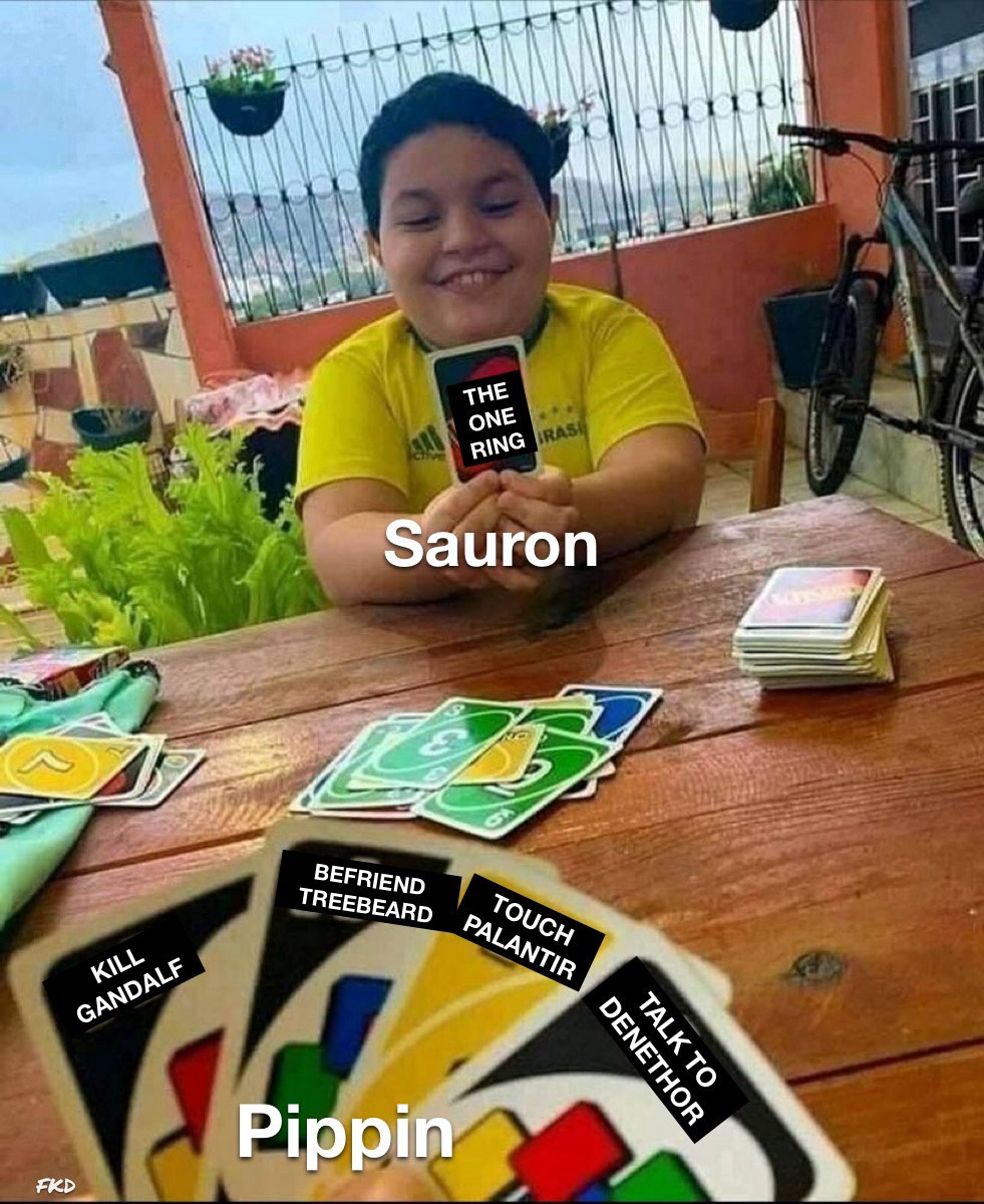 Epic Showdown: Sauron Takes on Pippin