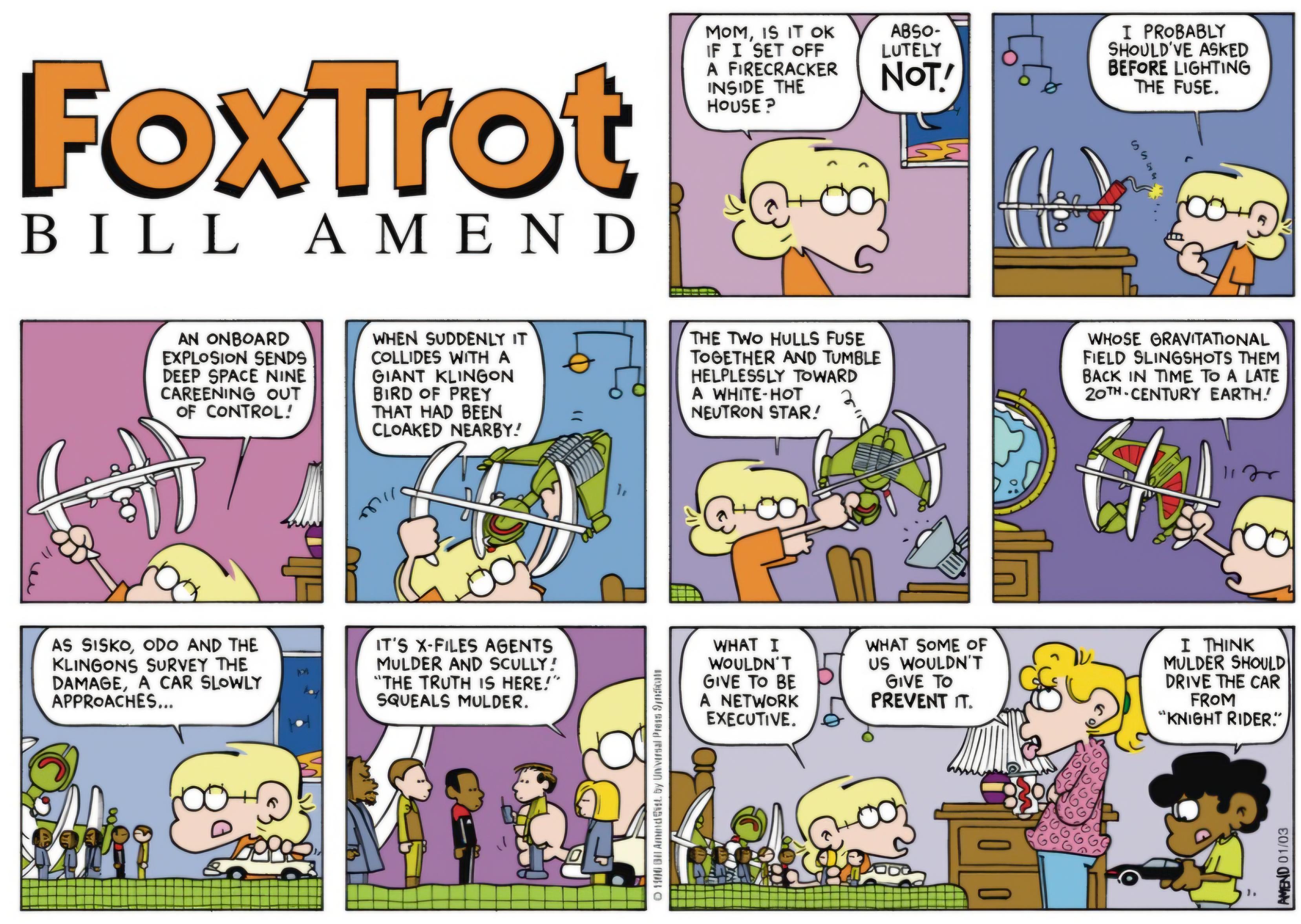 My All-Time Favorite Foxtrot Comic Strip