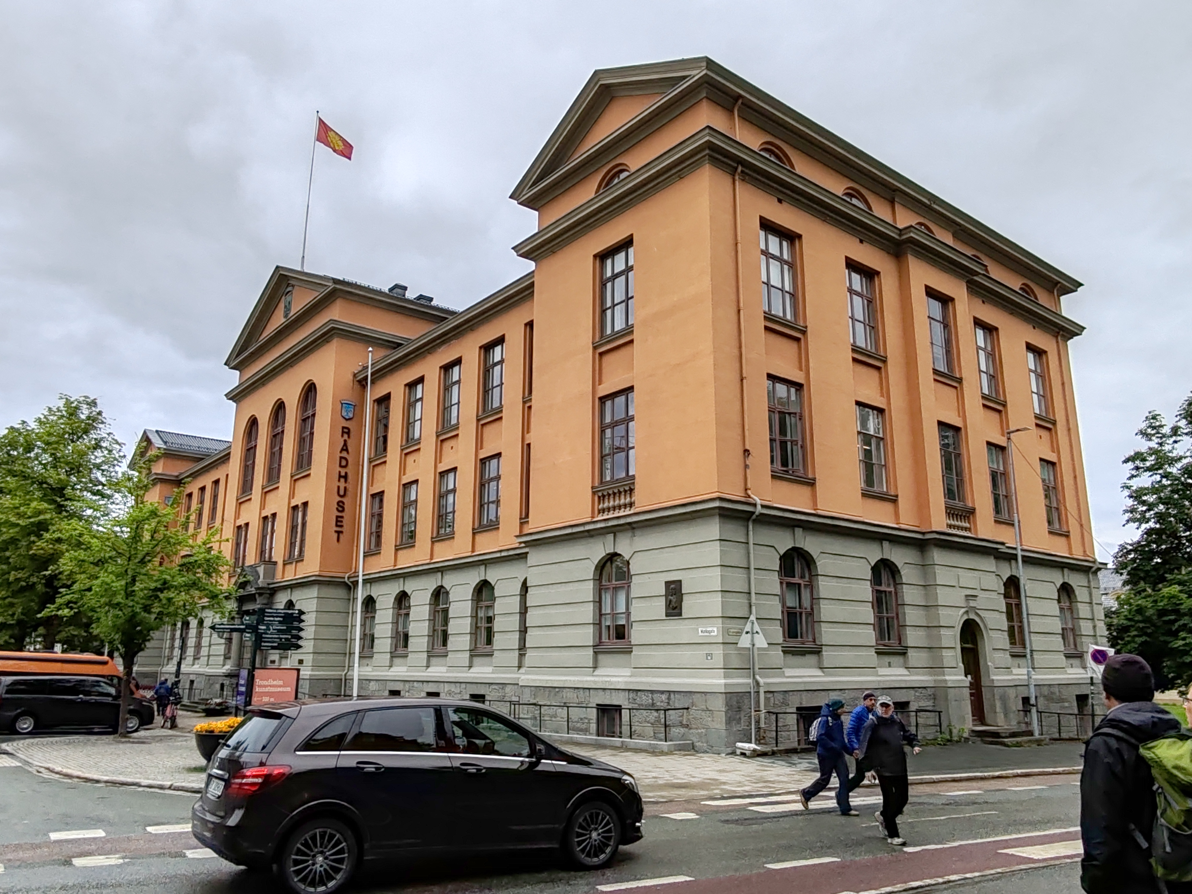 City Hall in Trondheim, Norway: Completed in 1896