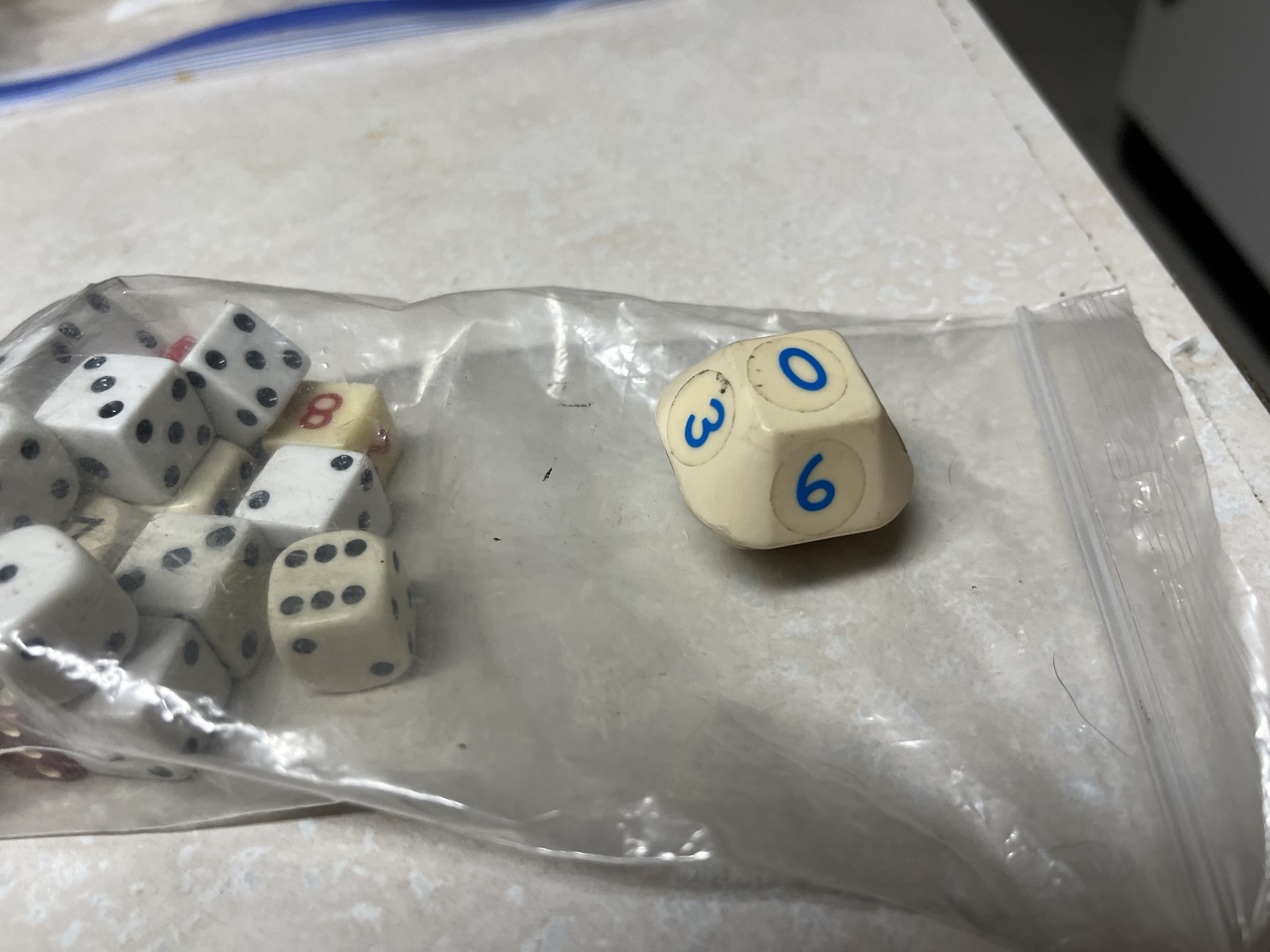 These dice are definitely on the quirky side