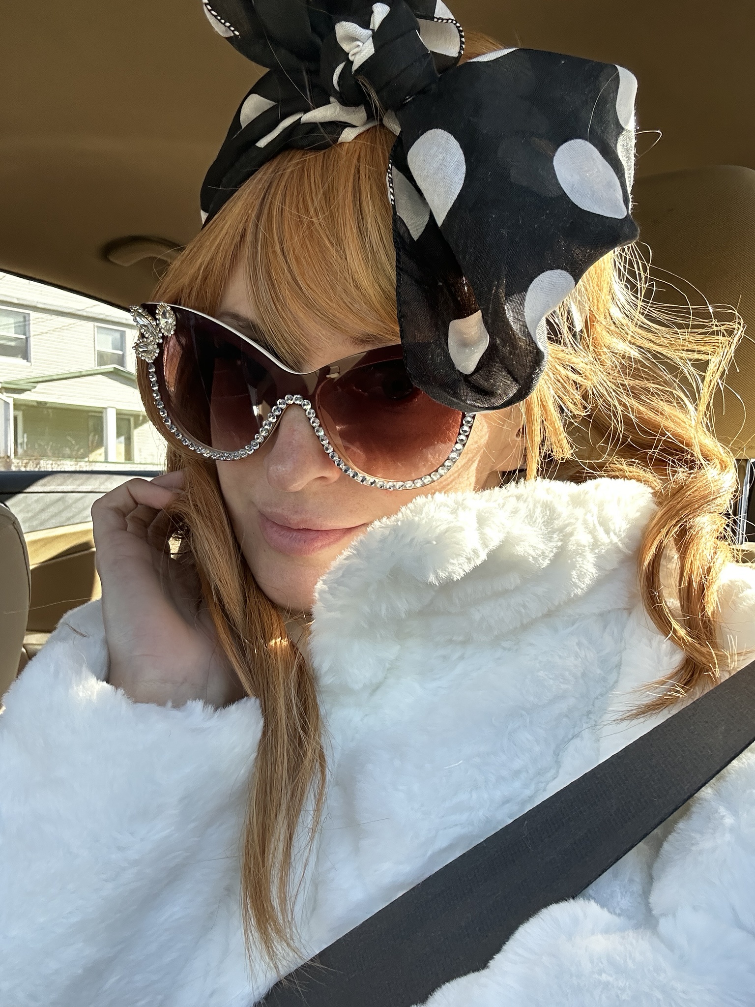 Nothing beats a stylish head scarf!