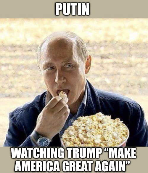 America's Global Position: A Voluntary Retreat – Putin, Grab the Popcorn...