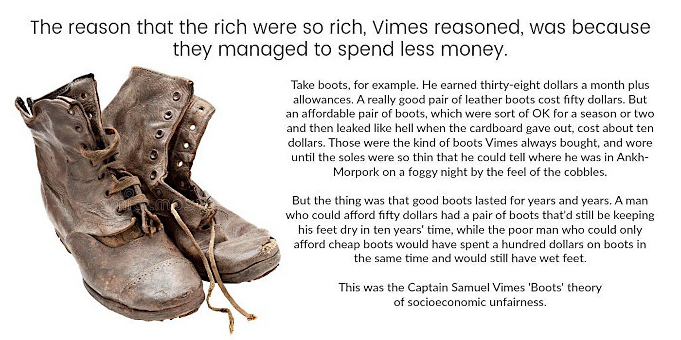Check out this incredibly relevant Discworld meme that stands out among the uplifting ones I've seen today!