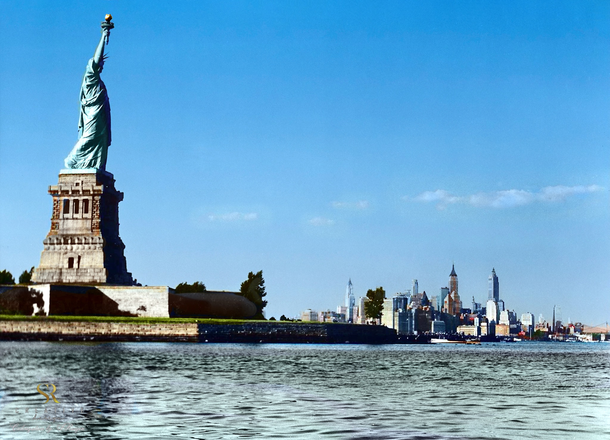 A Glimpse into History: The Statue of Liberty's 1939 Photo Shoot