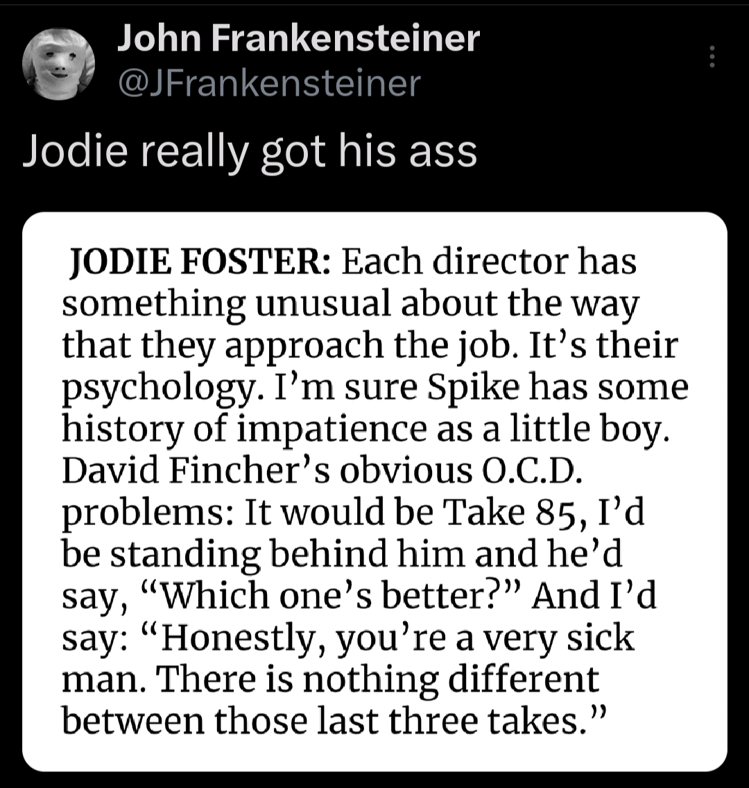 My Deep Affection for Jodie Foster Knows No Bounds