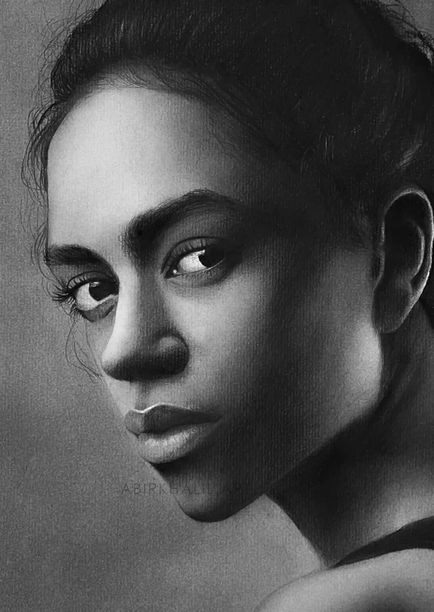 My Charcoal Portrait: A Creative Expression