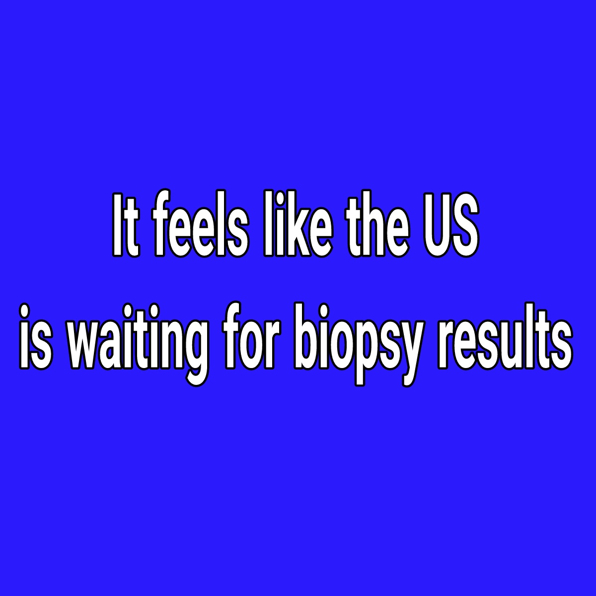 Feeling a bit anxious today.