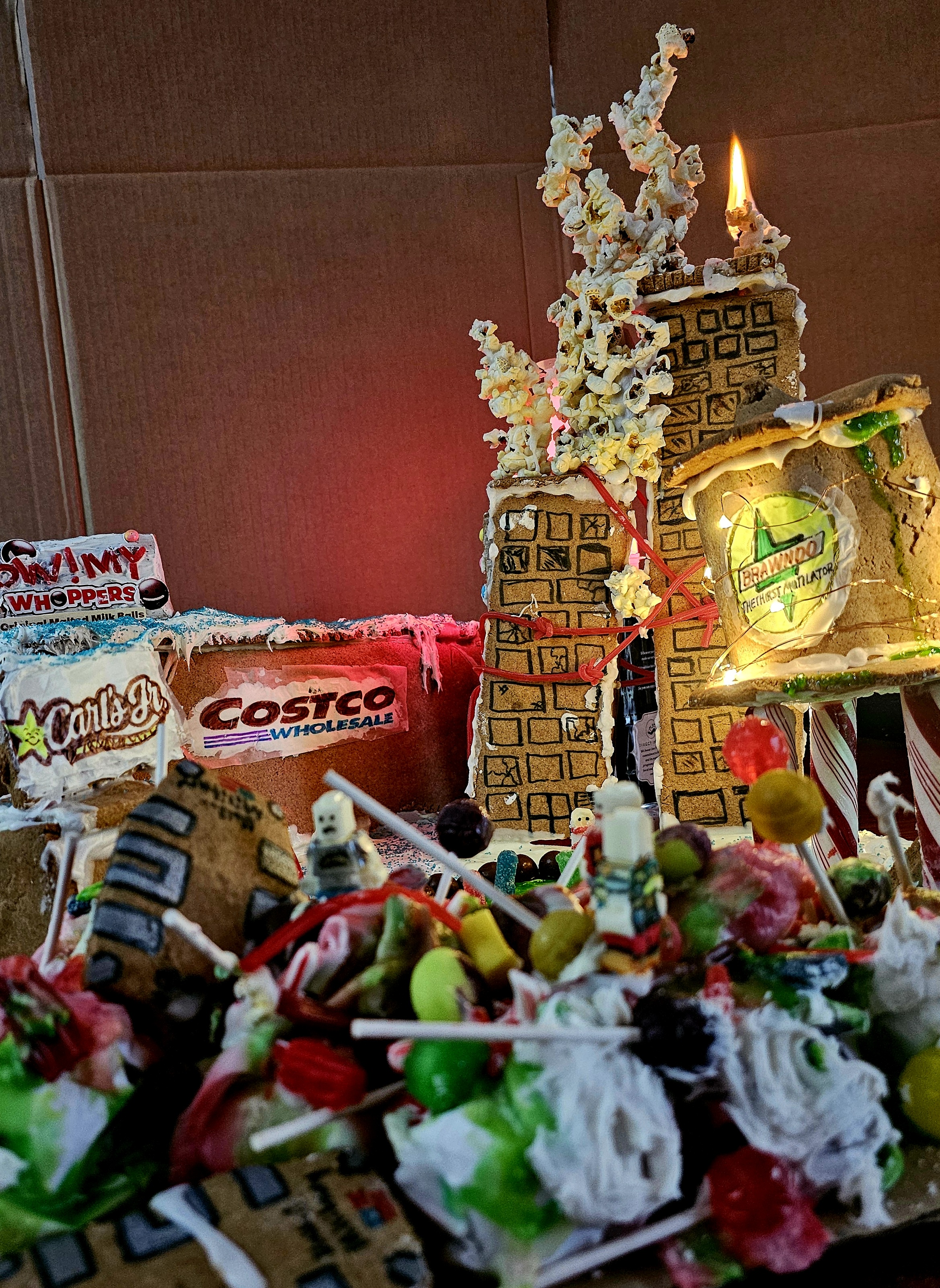 My Creative Entry for the Work's Movie-Themed Gingerbread Contest