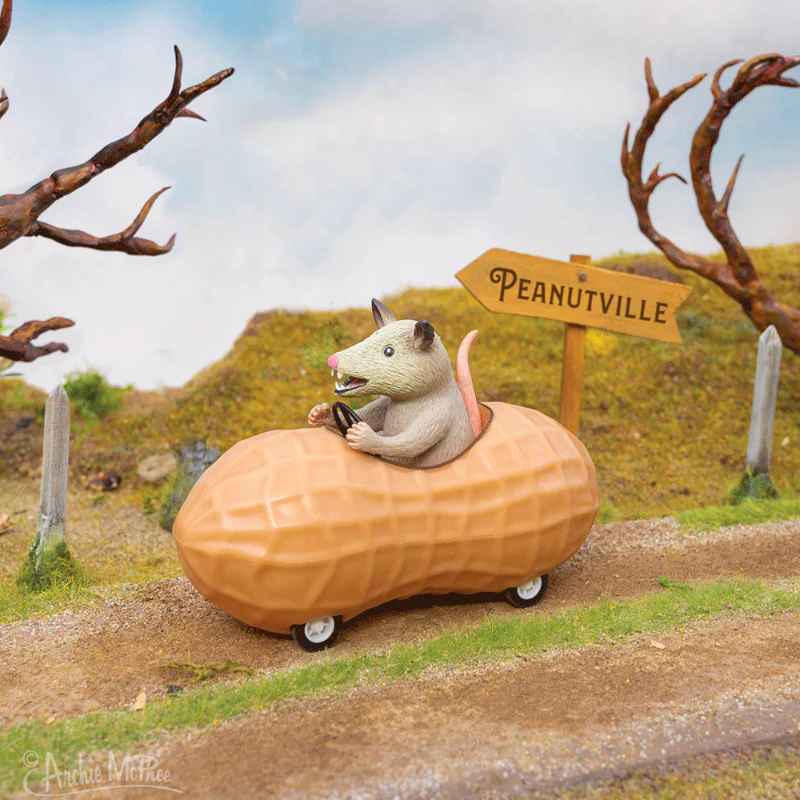 Still Feeling Under the Weather? Here's an Adorable Peanut Opossum!