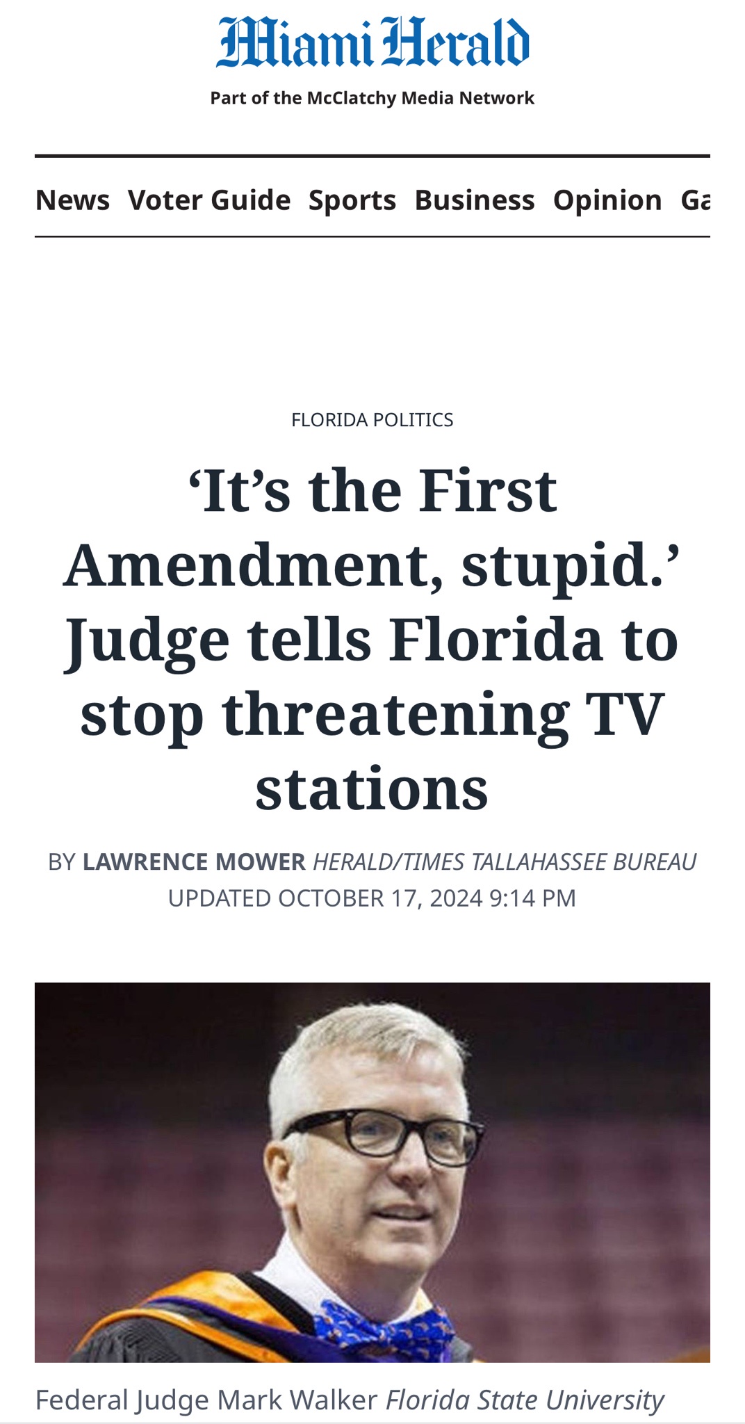 It's All About the First Amendment, Folks!