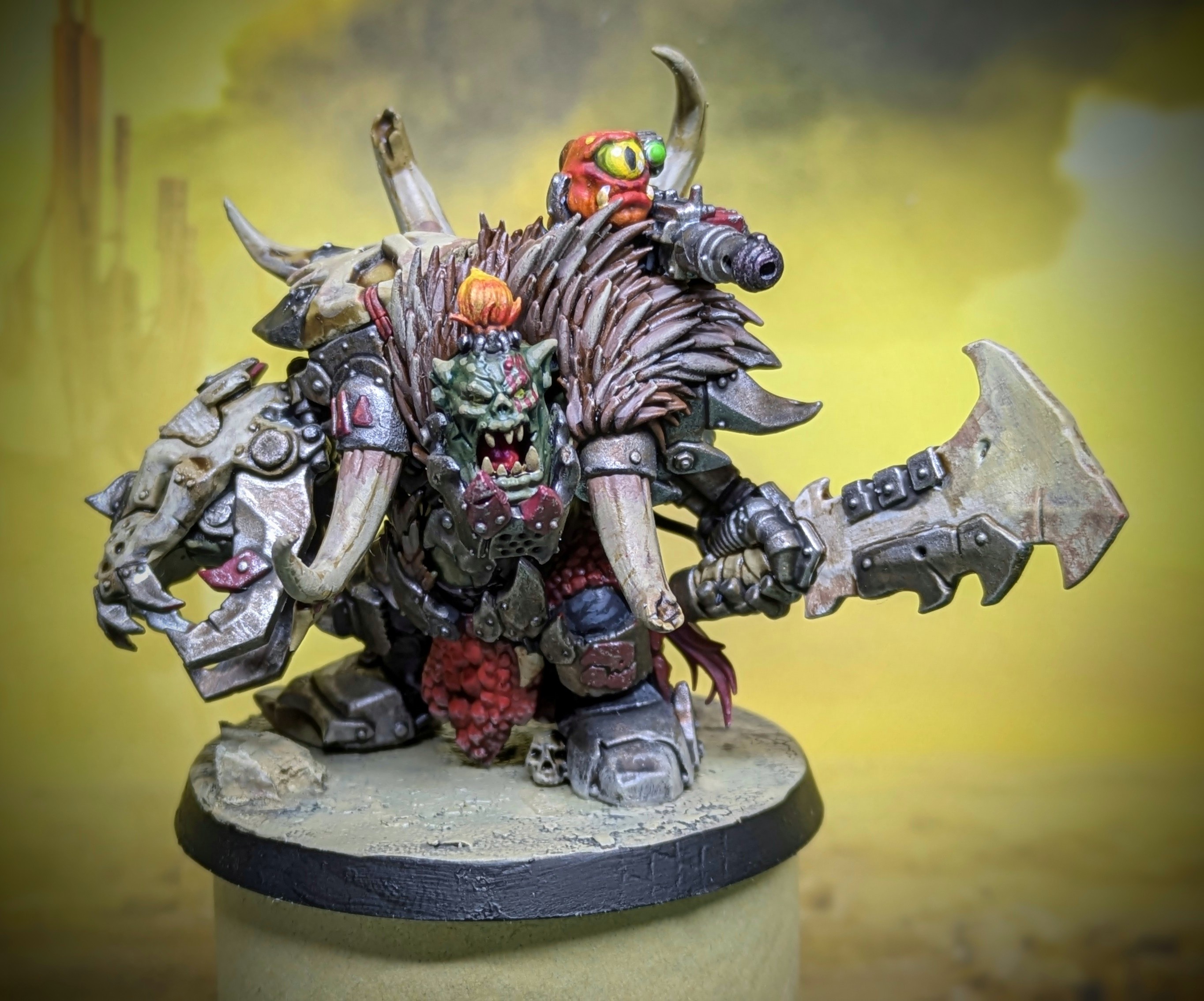 Meet the Ork Beast Boss: A true force to be reckoned with!