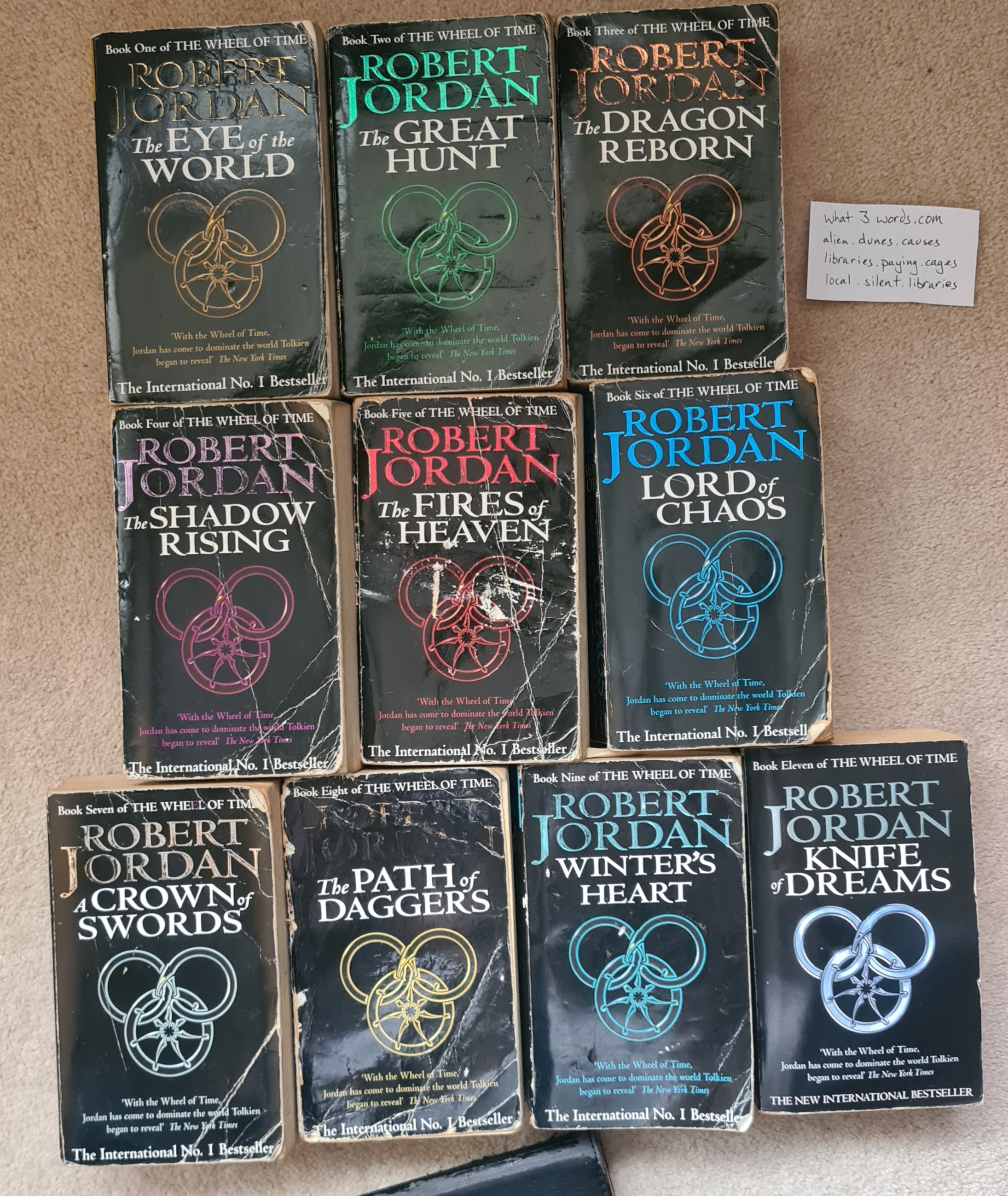 Clearing out my shelves! If you're in East London and love epic, lengthy books, come grab these before they're gone!