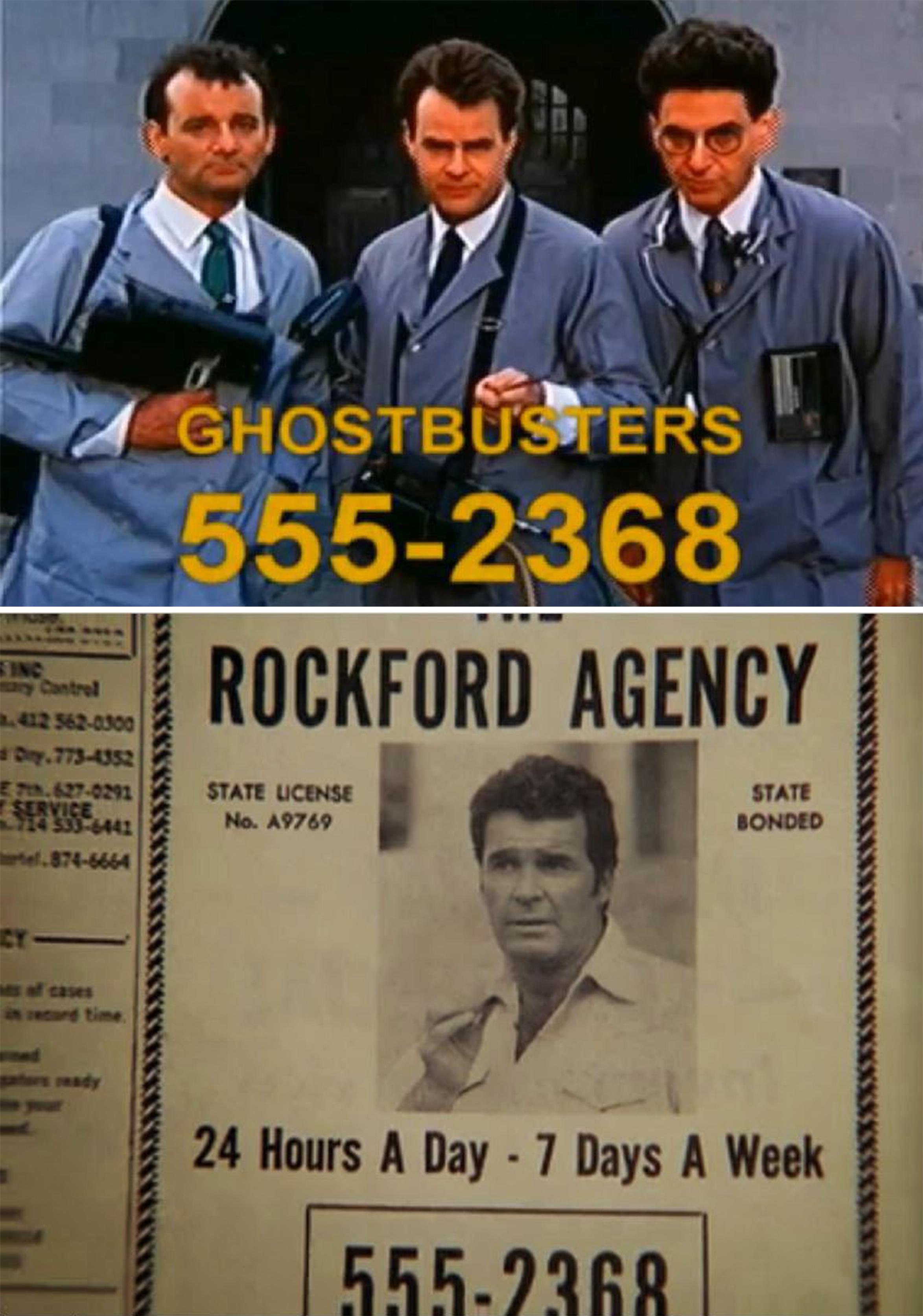 Who you gonna call when trouble strikes? JIM ROCKFORD to the rescue!