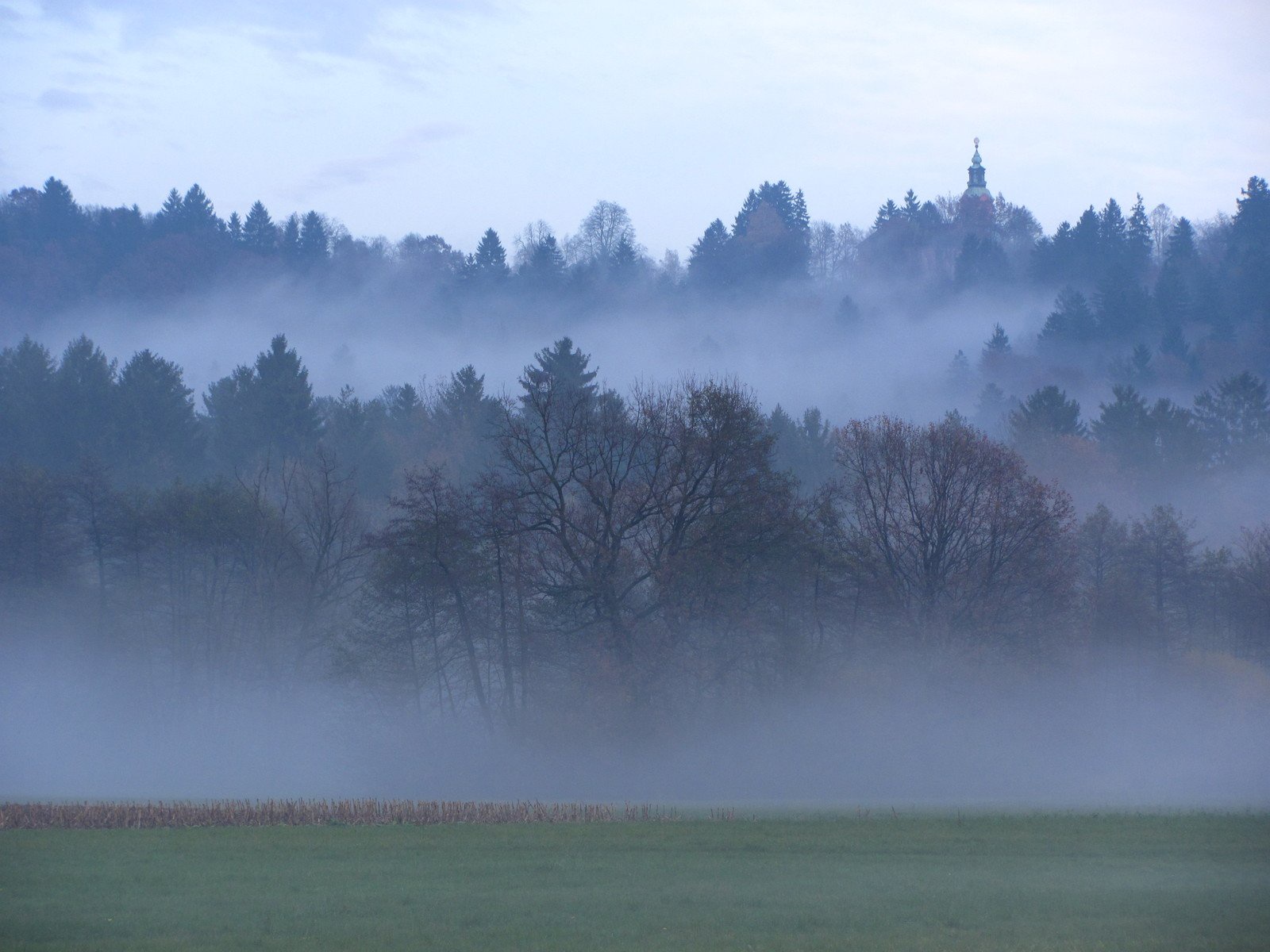Mysterious Haze: A Misty Atmosphere