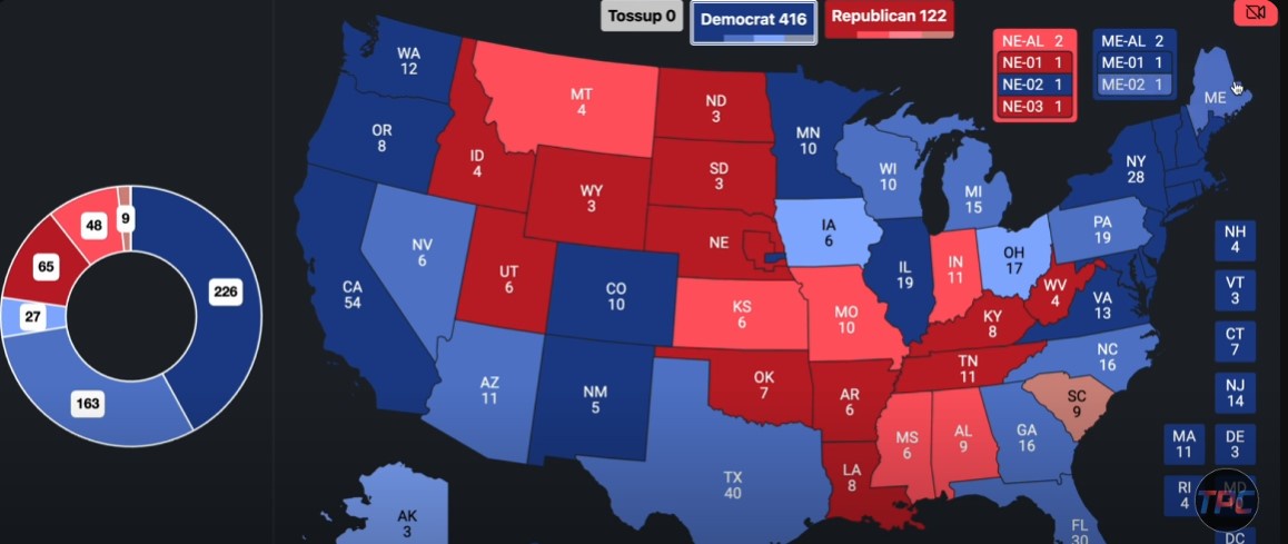 Imagine the Map If 75% of Democrats Voted: Join the Movement and Make Your Voice Heard!
