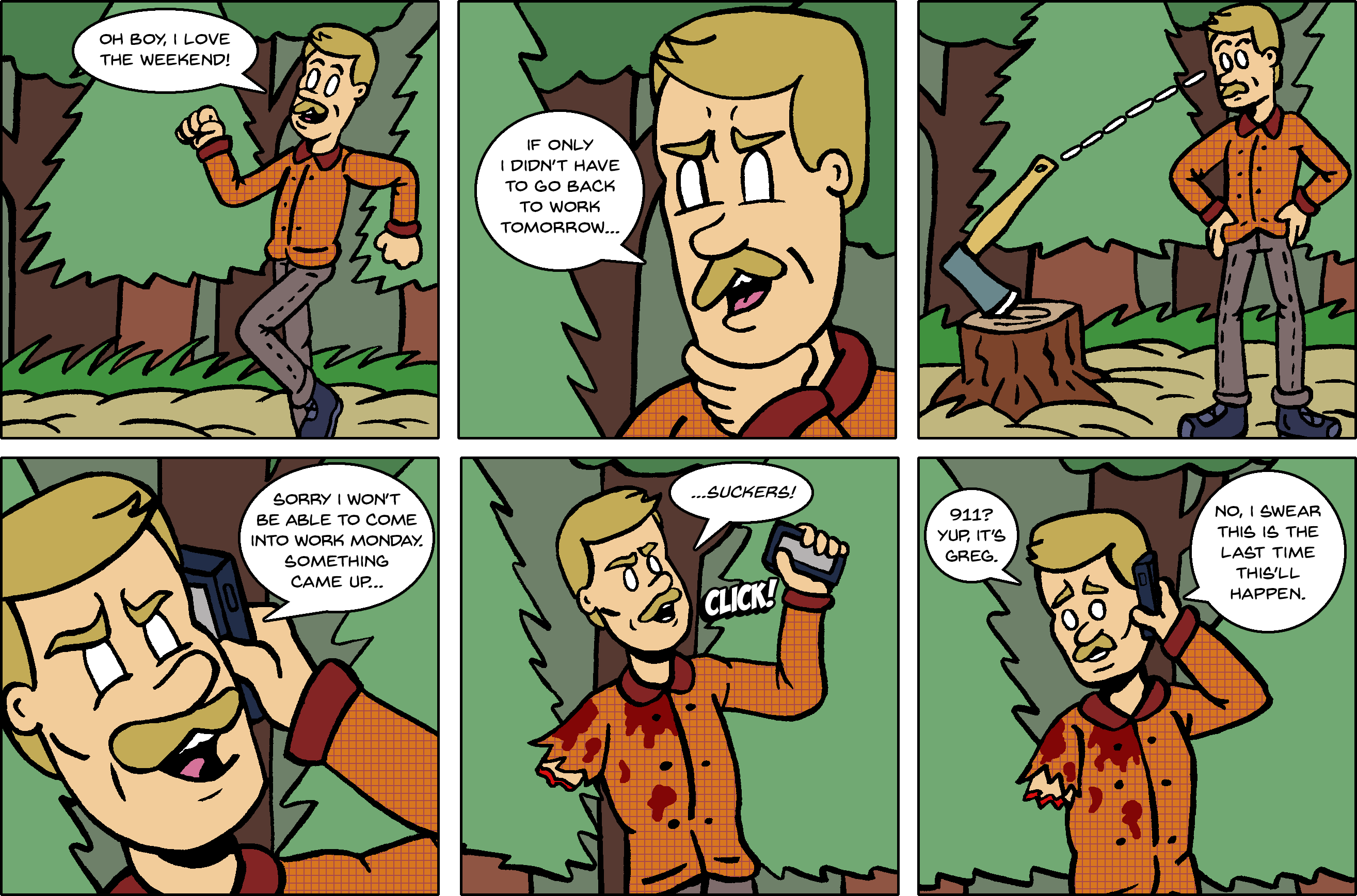 Weekend Adventures with an Axe-tended Twist