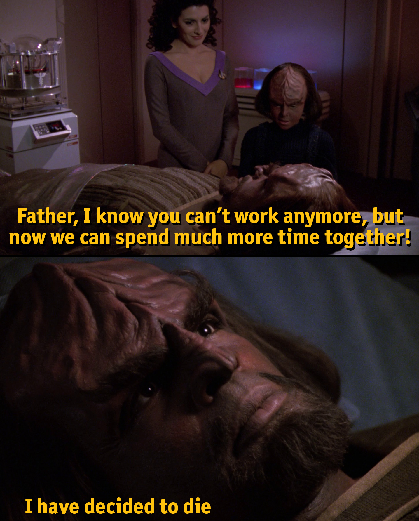 Worf: The Ultimate Father Figure of the Year