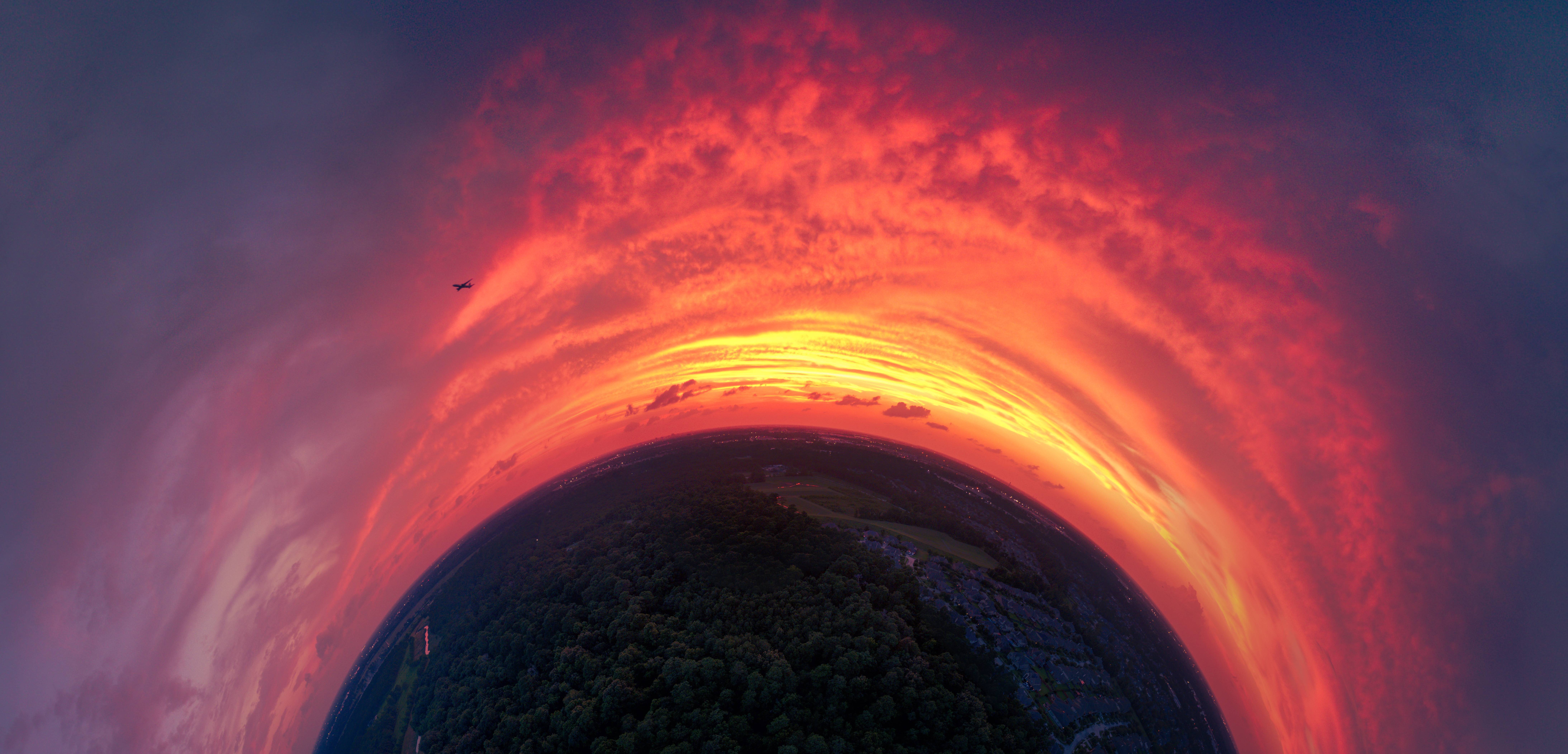 A Fiery Display in the Sky