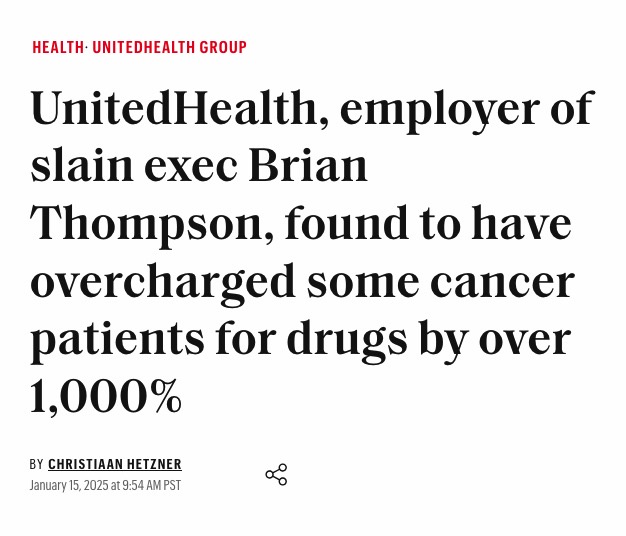 UnitedHealth's Shocking Overcharge on Cancer Patients Exceeds 1000%