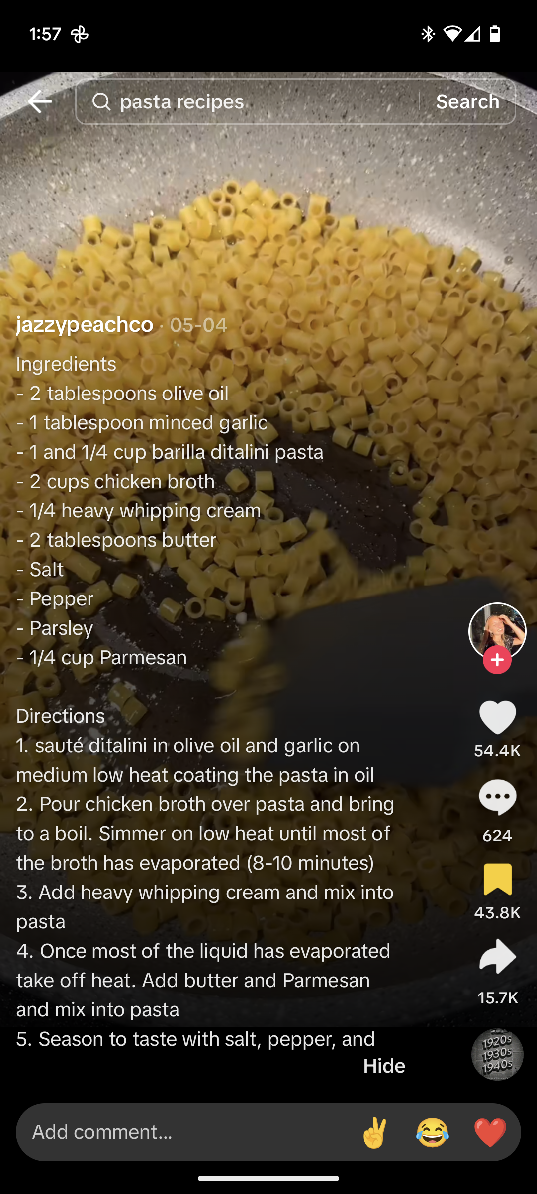 My New Go-To Pasta Recipe You Have to Try!