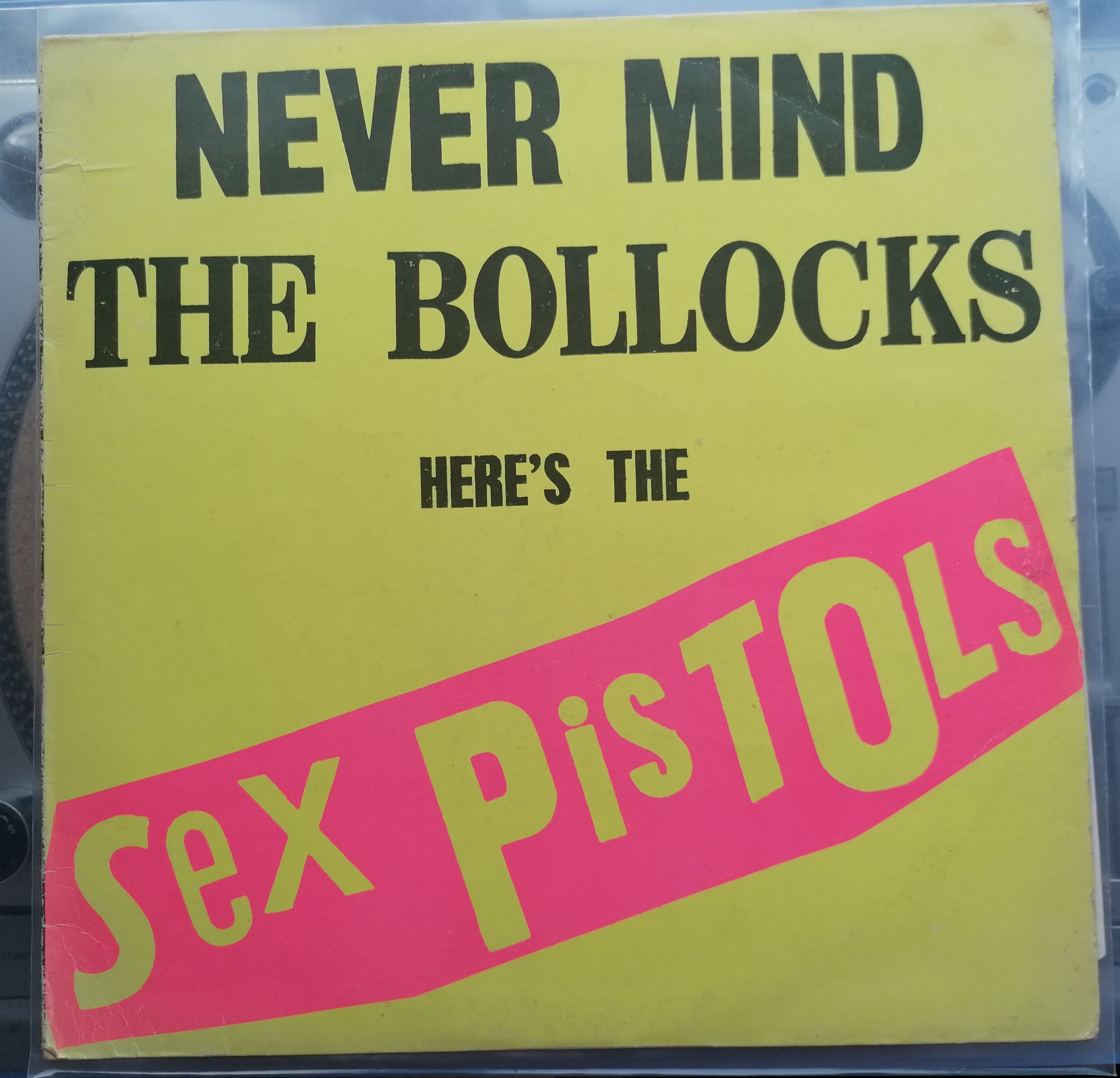 Virgin V 2086 - A rare pre-main pressing of 'Never Mind The Bollocks, Here's The Sex Pistols' on vinyl.