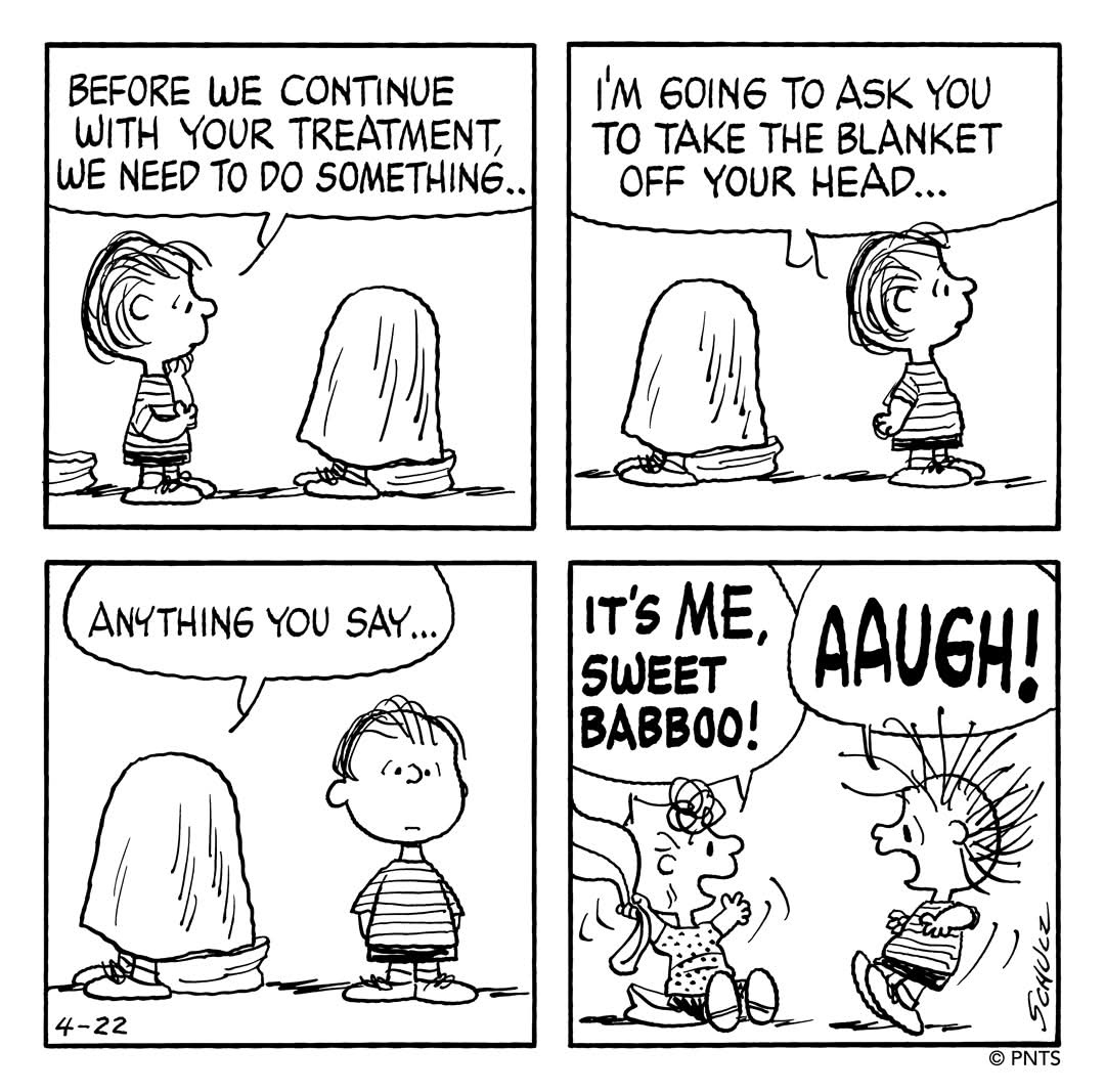 Flashback to 1977: Sally's Adorable Nickname for Linus