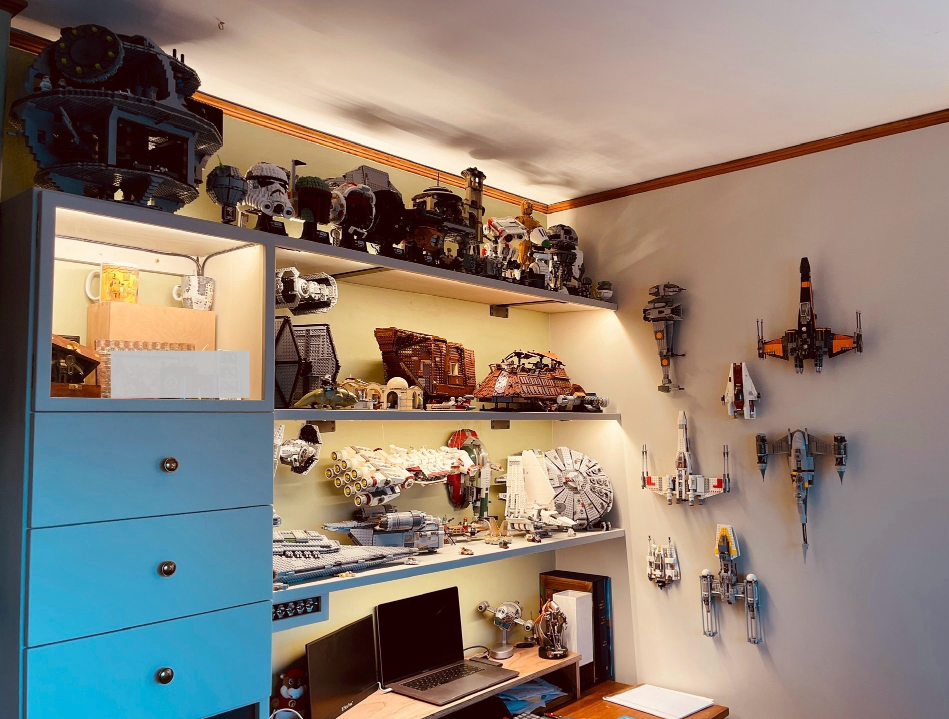 Finally Showcasing My Star Wars Lego Collection in Style