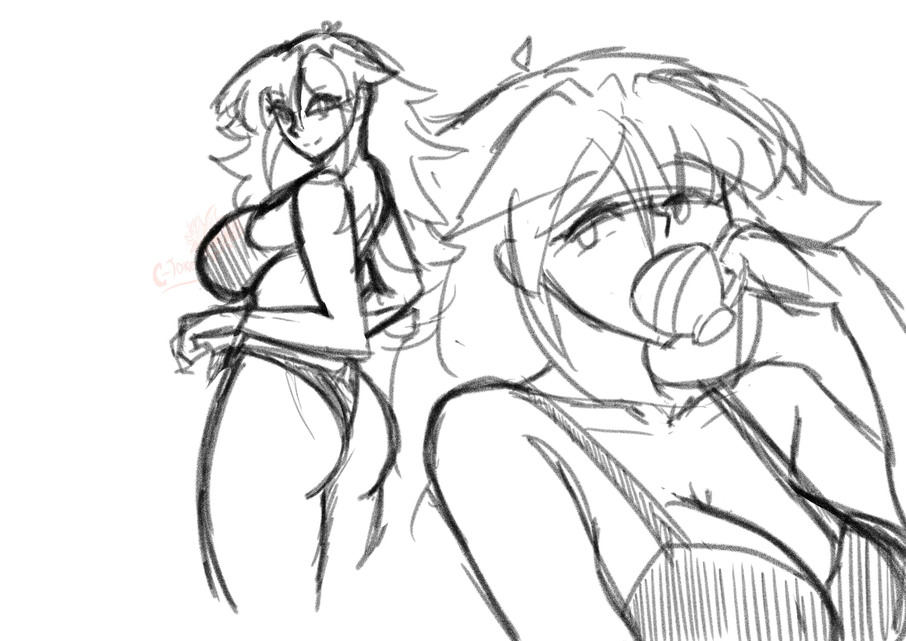 Check out these 'More Sketches' original characters!
